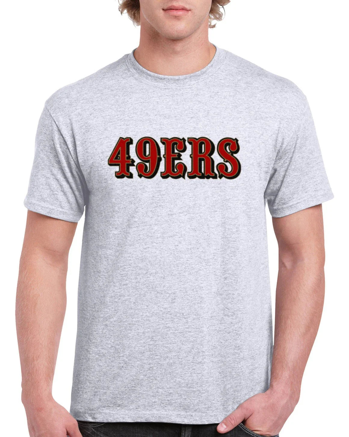 49ers T-Shirt San Francisco Football SF Niners Wordmark Retro Throwback GFN04 Unisex T-shirt, Sweatshirt, Hoodie, Long Sleeve Tee - T-Shirt, Sweatshirt, Hoodie