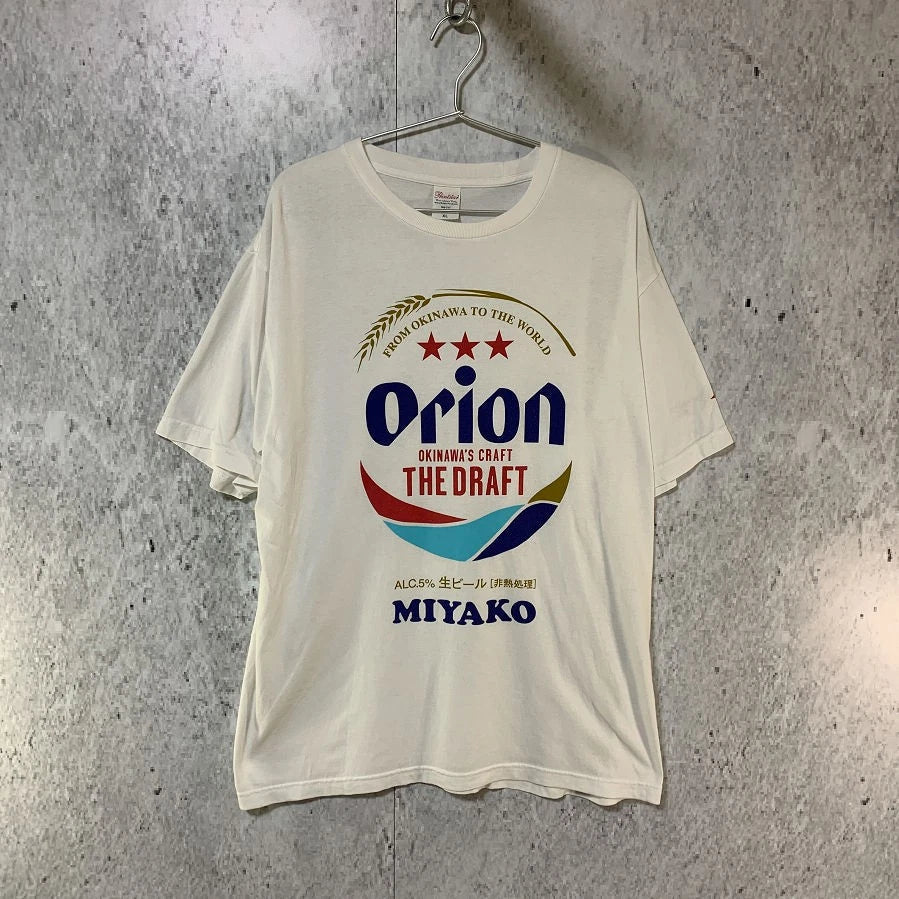 ORIONBEER Miyakojima Ver Orion Beer Graphic T-shirt White Size XL Unisex T-shirt, Sweatshirt, Hoodie, Long Sleeve Tee - T-Shirt, Sweatshirt, Hoodie
