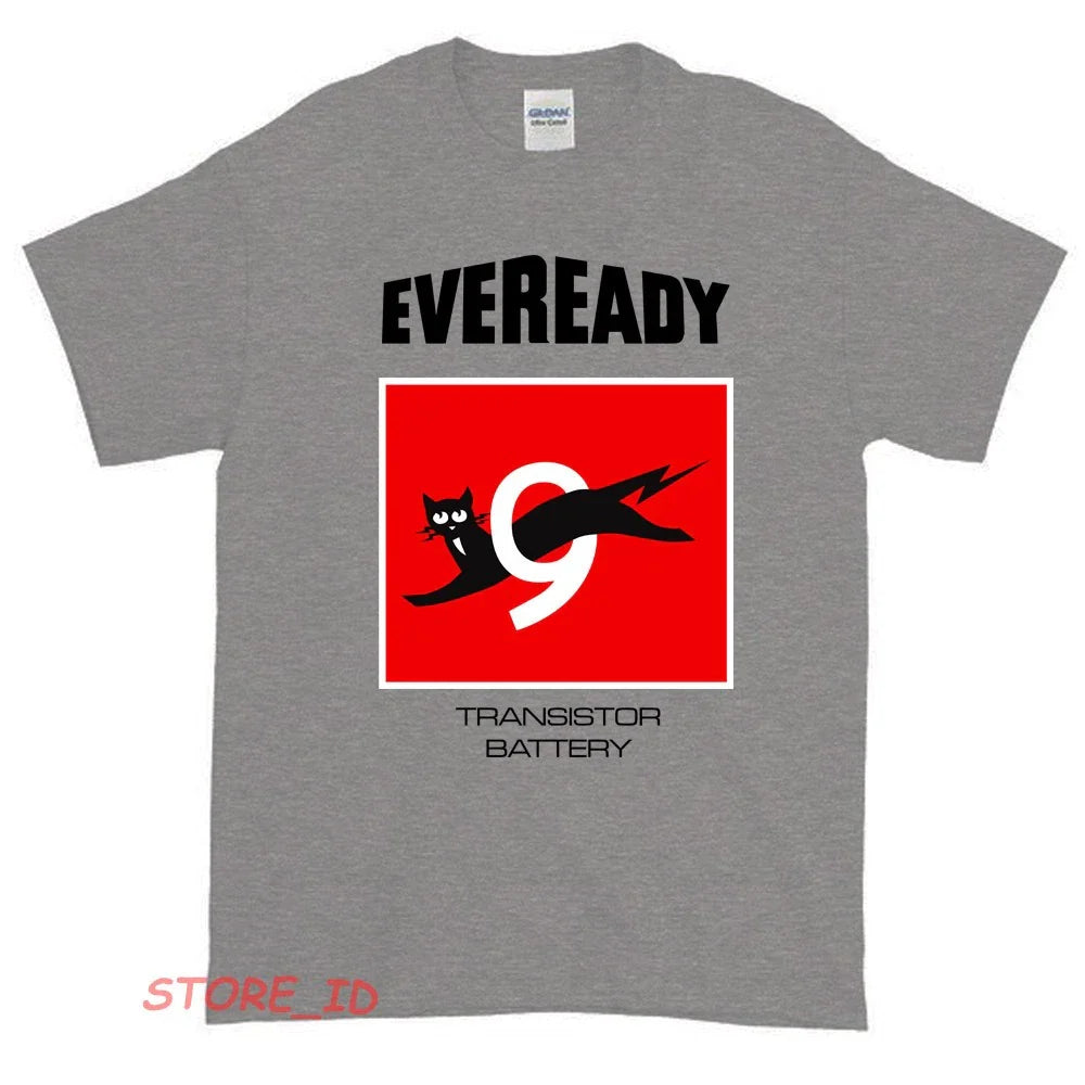 Eveready Retro Battery Black Cat Nine Lives Logo Unisex T Shirt USA size S - XXL Unisex T-shirt, Sweatshirt, Hoodie, Long Sleeve Tee - T-Shirt, Sweatshirt, Hoodie