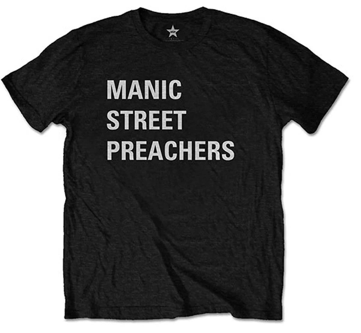 Manic Street Preachers Block Logo Official Mens T-Shirt Unisex T-shirt, Sweatshirt, Hoodie, Long Sleeve Tee - T-Shirt, Sweatshirt, Hoodie