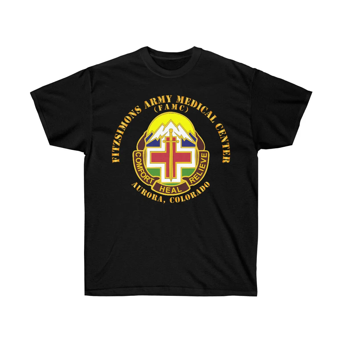 Classic - Army - Fitzsimons Army Medical Center - Aurora Colorado Unisex T-shirt, Sweatshirt, Hoodie, Long Sleeve Tee - T-Shirt, Sweatshirt, Hoodie