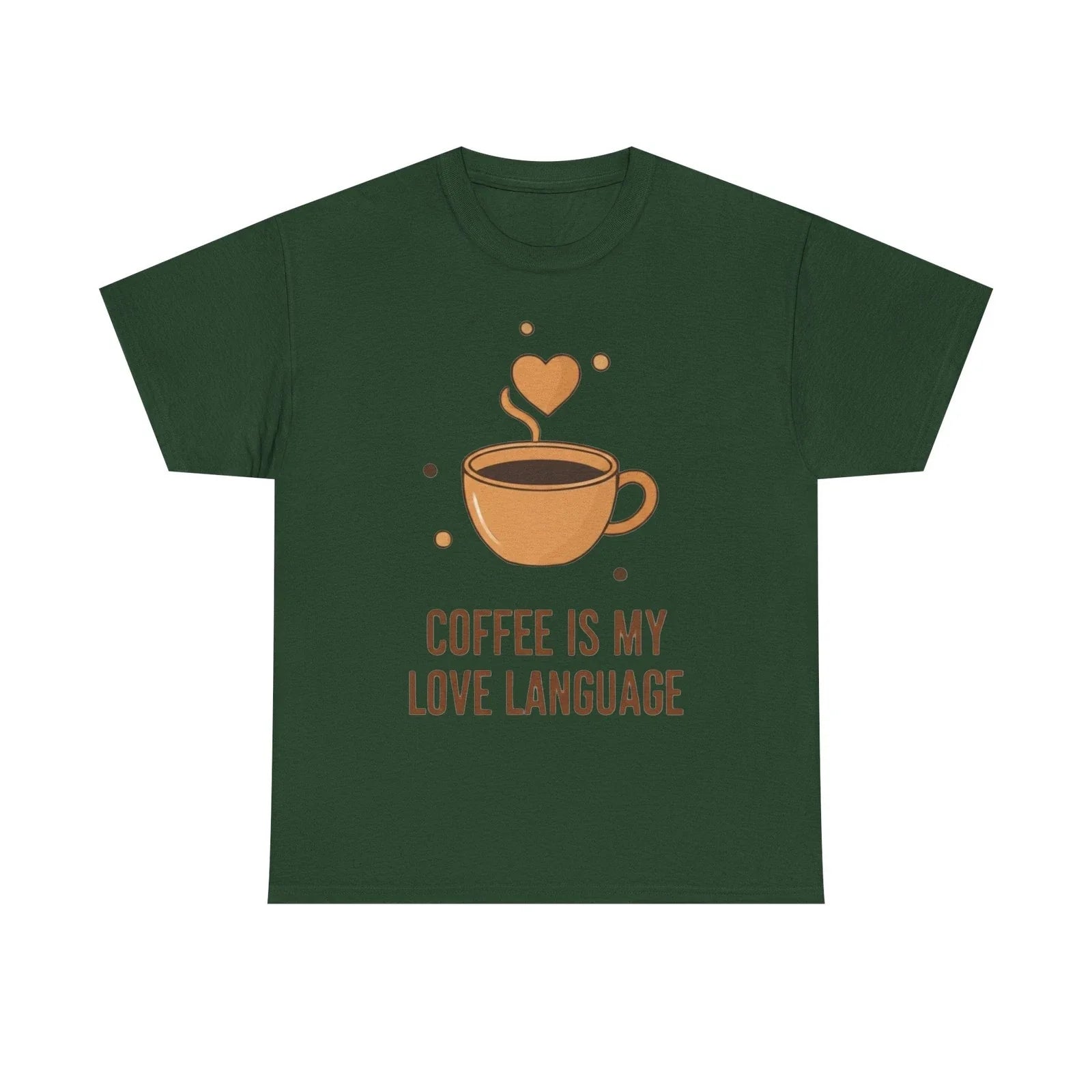 Coffee Is My Love Language T-Shirt | Coffee Cup Illustration Unisex T-shirt, Sweatshirt, Hoodie, Long Sleeve Tee - T-Shirt, Sweatshirt, Hoodie