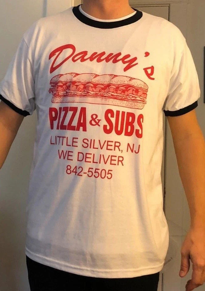 Danny's Pizza Retro Ringer T-Shirt Unisex T-shirt, Sweatshirt, Hoodie, Long Sleeve Tee - T-Shirt, Sweatshirt, Hoodie