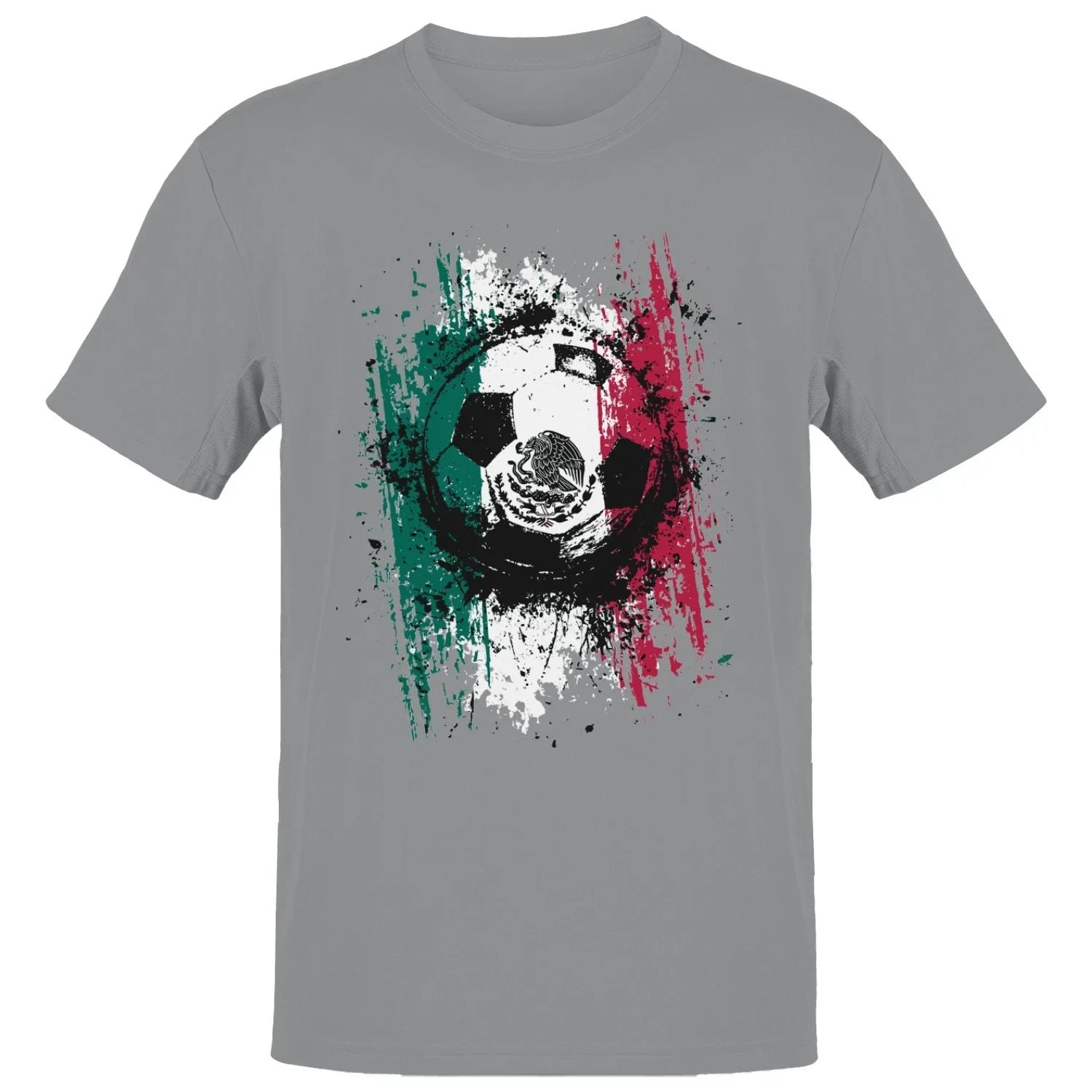 Mexico Soccer Grunge Men's T-shirt Unisex T-shirt, Sweatshirt, Hoodie, Long Sleeve Tee - T-Shirt, Sweatshirt, Hoodie
