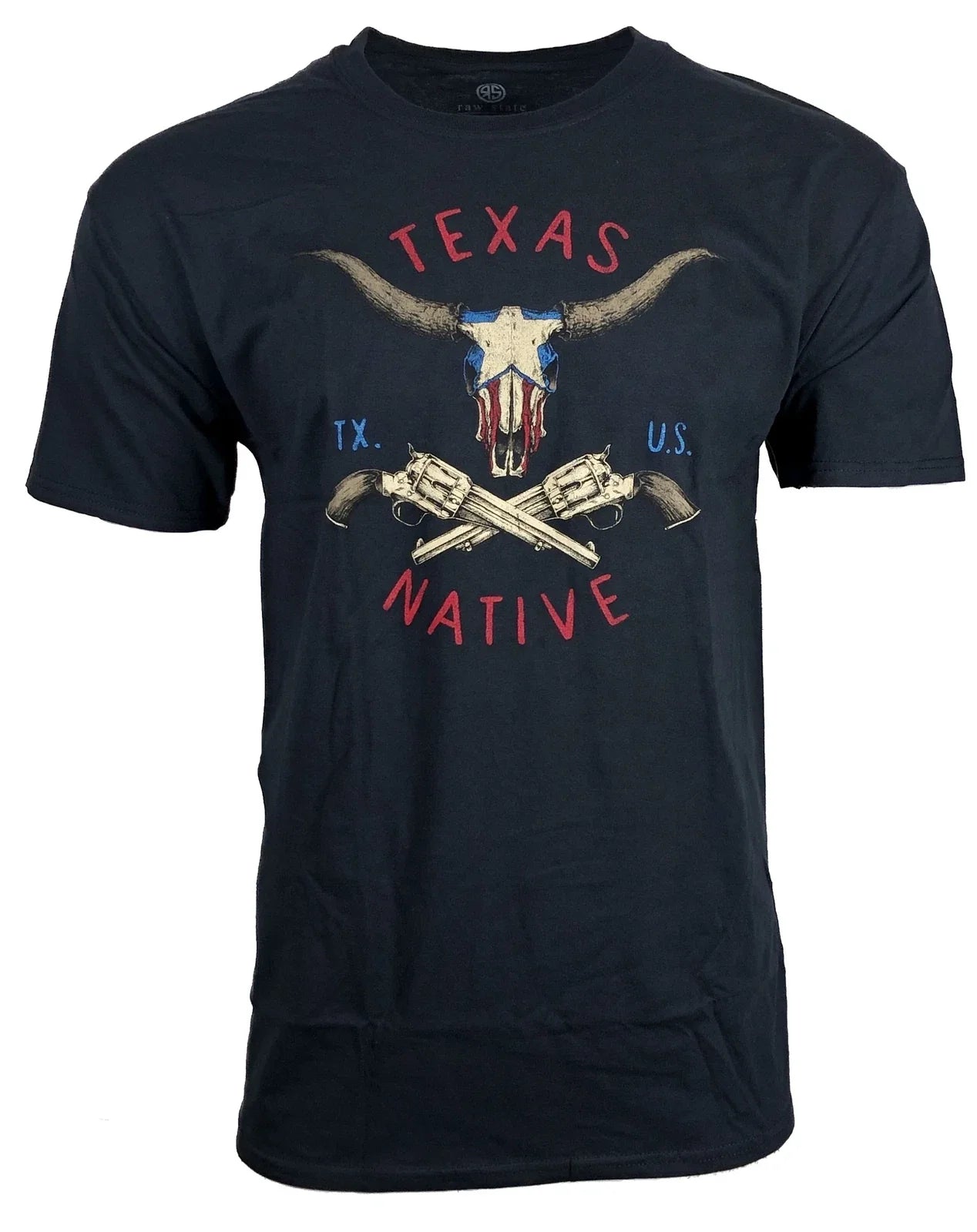 Raw State Men's T-Shirt TEXAS NATIVE Biker Cowboy Unisex T-shirt, Sweatshirt, Hoodie, Long Sleeve Tee - T-Shirt, Sweatshirt, Hoodie