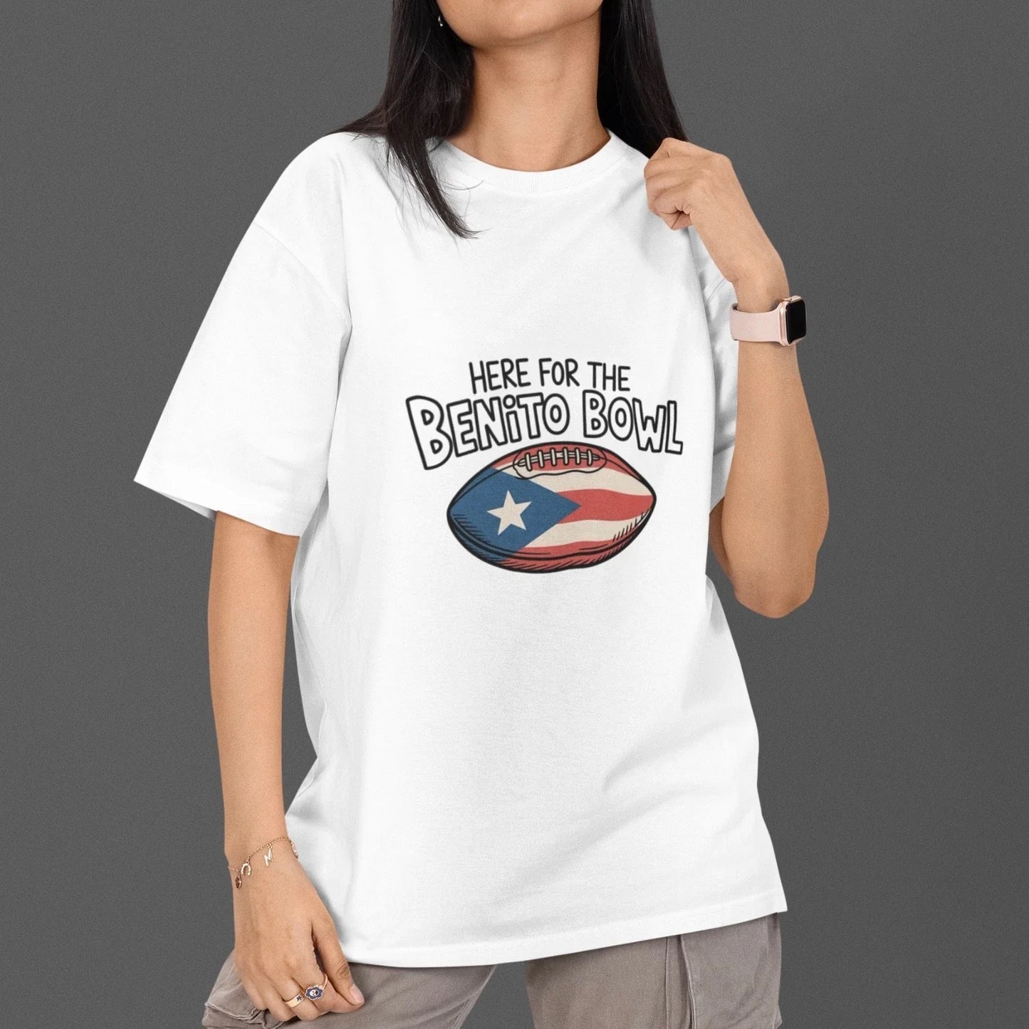 Benito Bowl Football Meme Funny Graphic Shirt Here For The Benito Bowl Tee Gift Unisex T-shirt, Sweatshirt, Hoodie, Long Sleeve Tee - T-Shirt, Sweatshirt, Hoodie