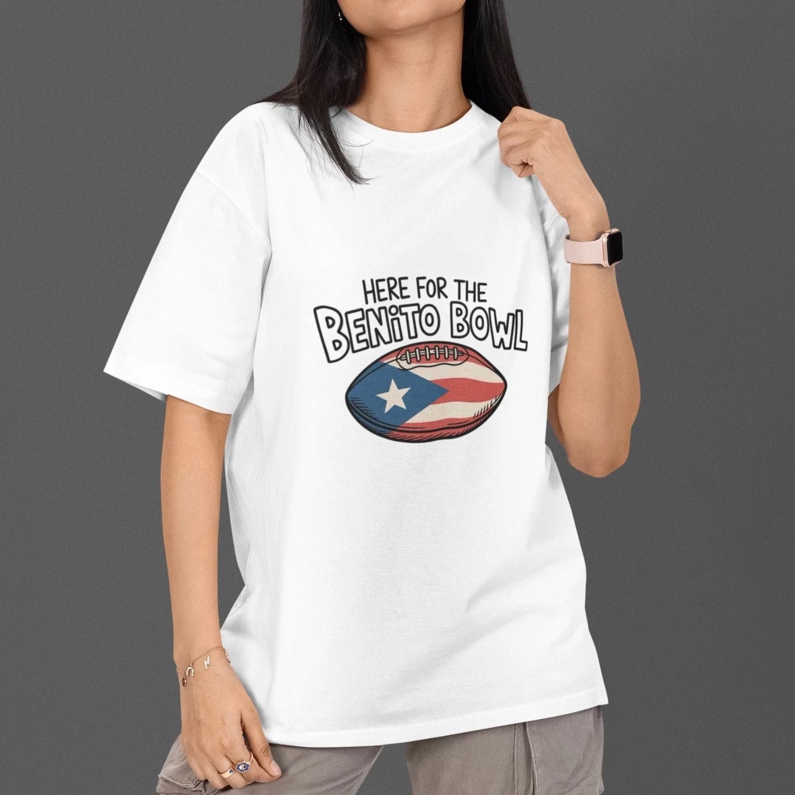 Benito Bowl Football Meme Funny Graphic Shirt Here For The Benito Bowl Tee Gift Unisex T-shirt, Sweatshirt, Hoodie, Long Sleeve Tee - T-Shirt, Sweatshirt, Hoodie