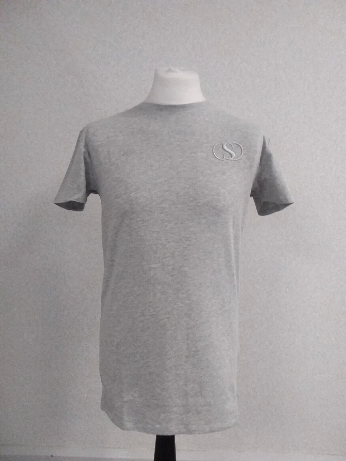 SikSilk Mens Grey Elegance Square Hem Gym Tee - Medium Unisex T-shirt, Sweatshirt, Hoodie, Long Sleeve Tee - T-Shirt, Sweatshirt, Hoodie
