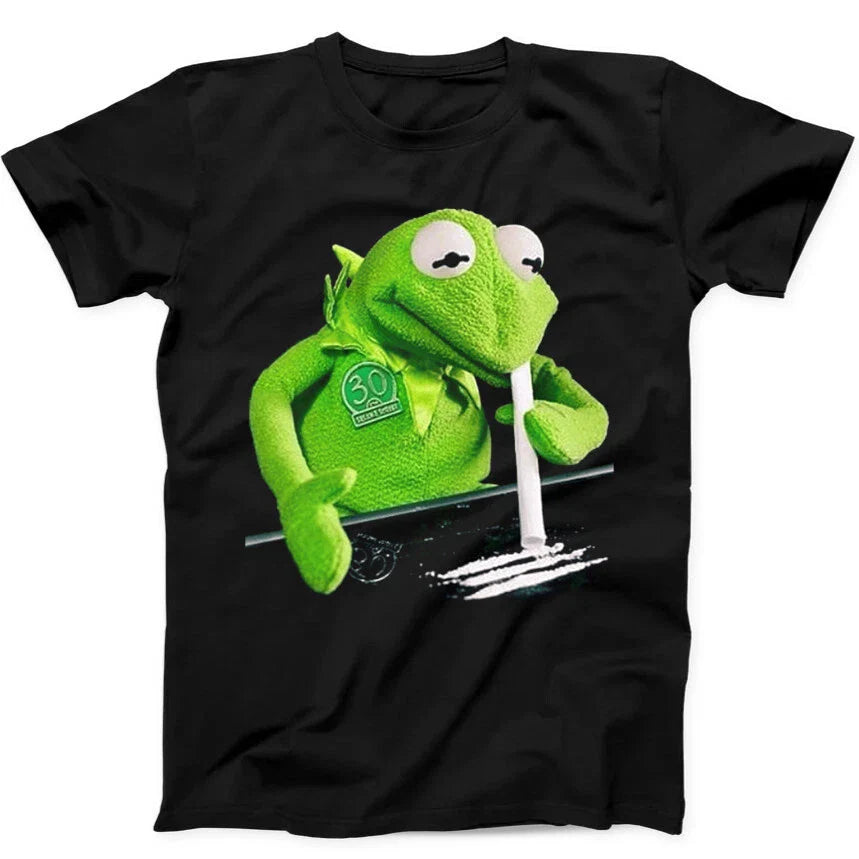 Frog Cocaine Muppet Drug Hipster Funny Narcos Funny Gift Tee  T Shirt 287 Unisex T-shirt, Sweatshirt, Hoodie, Long Sleeve Tee - T-Shirt, Sweatshirt, Hoodie