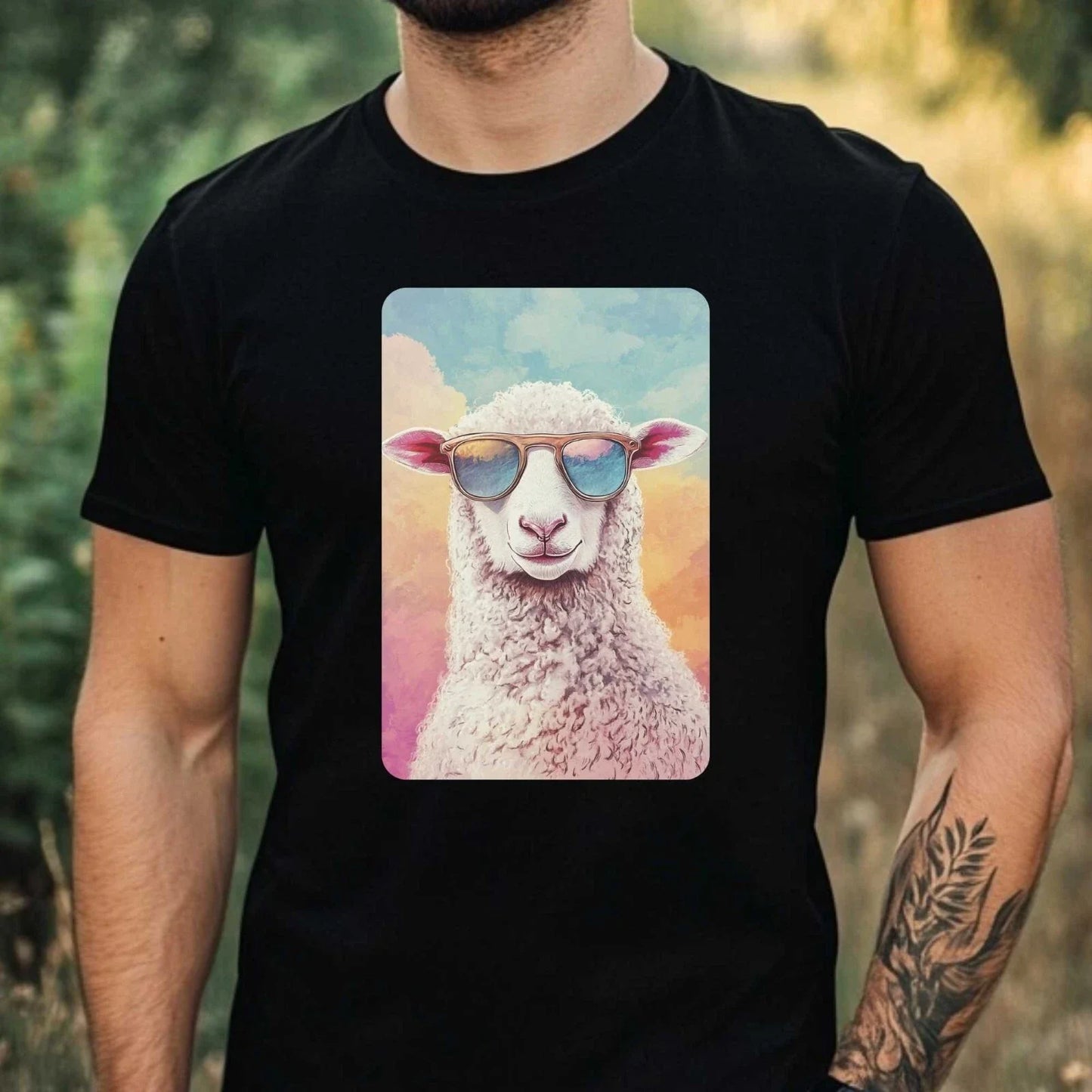 Mens Sharp Sunglasses Print Cotton T-Shirt Size XS to 5XL Unisex T-shirt, Sweatshirt, Hoodie, Long Sleeve Tee - T-Shirt, Sweatshirt, Hoodie