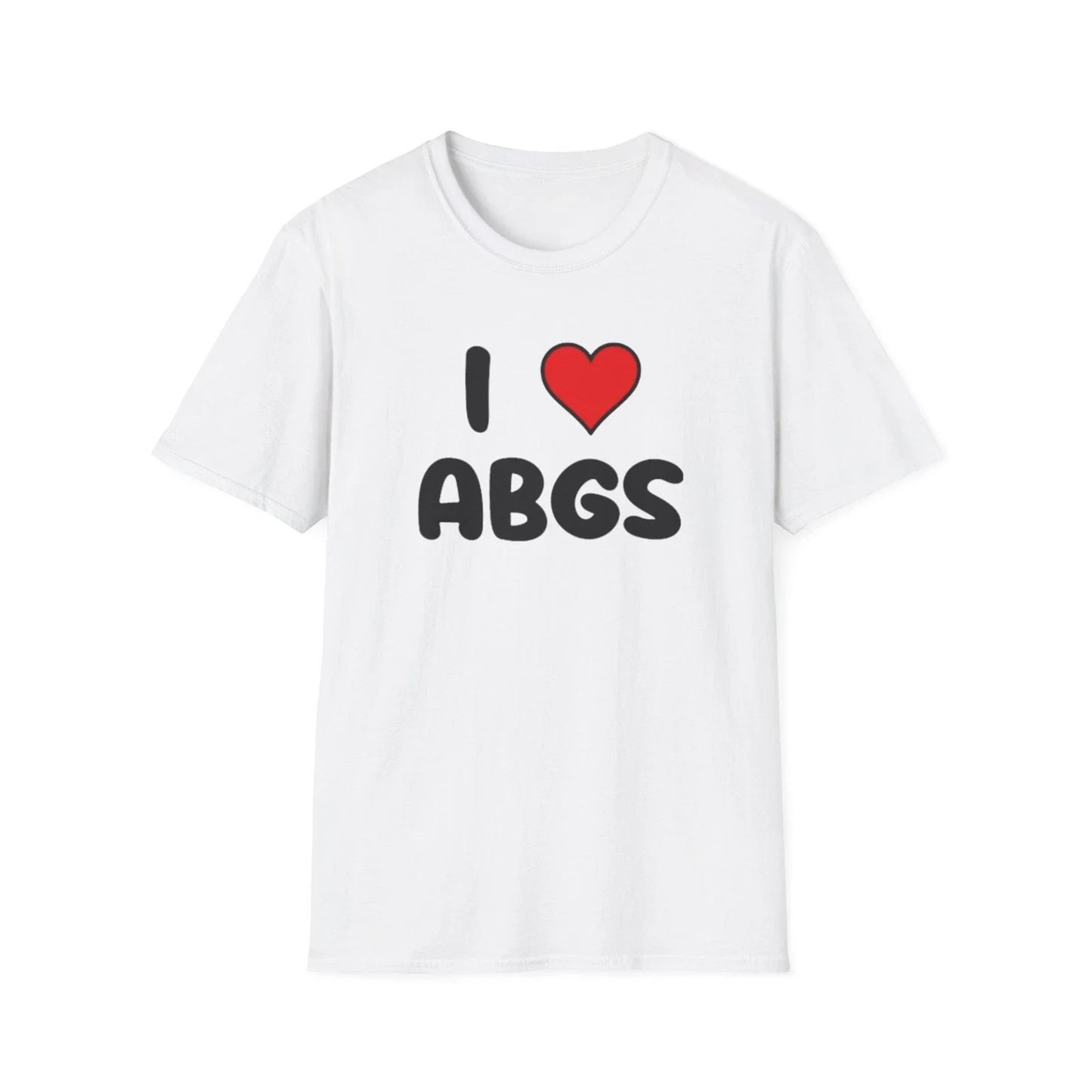 I  ABGS T-Shirt | Heart ABGS Tee Unisex T-shirt, Sweatshirt, Hoodie, Long Sleeve Tee - T-Shirt, Sweatshirt, Hoodie