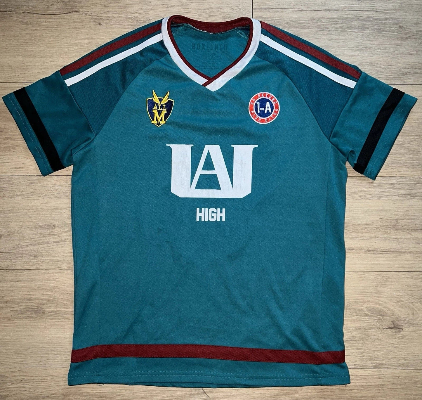 My Hero Academia UA High Deku Izuku Midoriya Soccer Style Jersey Adult Medium Unisex T-shirt, Sweatshirt, Hoodie, Long Sleeve Tee - T-Shirt, Sweatshirt, Hoodie