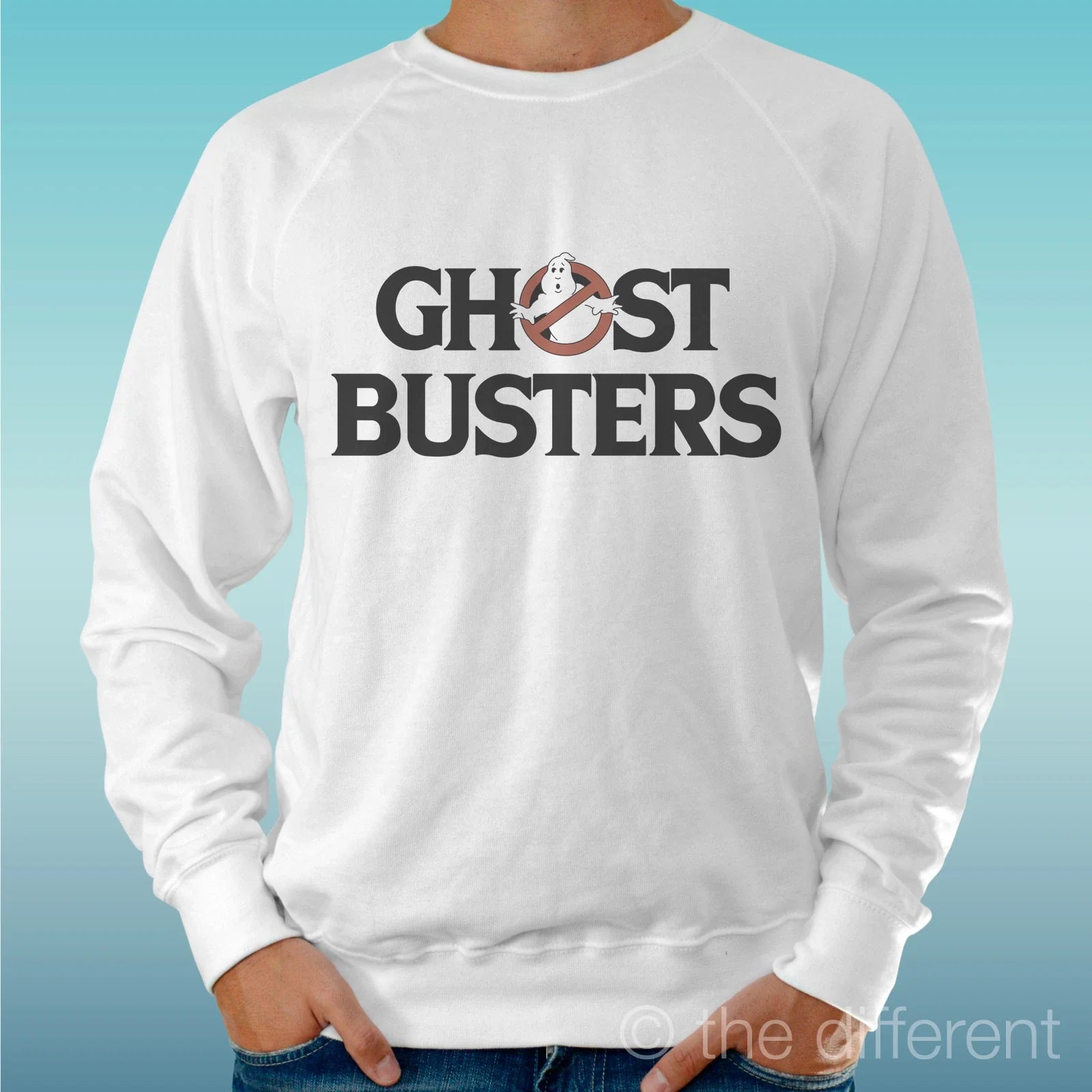Felpa Man Light Sweater White " Gost Buster Film Movie " Road To Happiness Unisex T-shirt, Sweatshirt, Hoodie, Long Sleeve Tee - T-Shirt, Sweatshirt, Hoodie