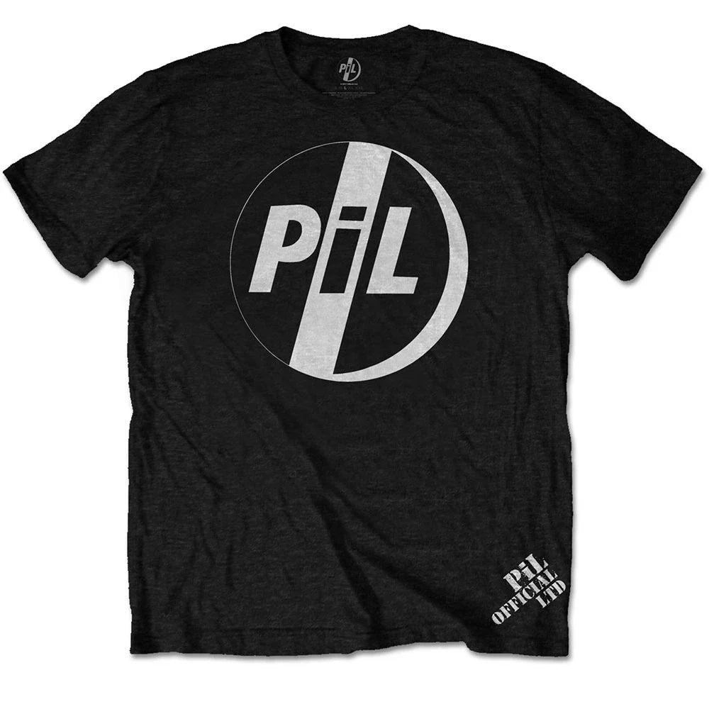 Pil (Public Image Ltd) White Logo Official Unisex T-Shirt Unisex T-shirt, Sweatshirt, Hoodie, Long Sleeve Tee - T-Shirt, Sweatshirt, Hoodie