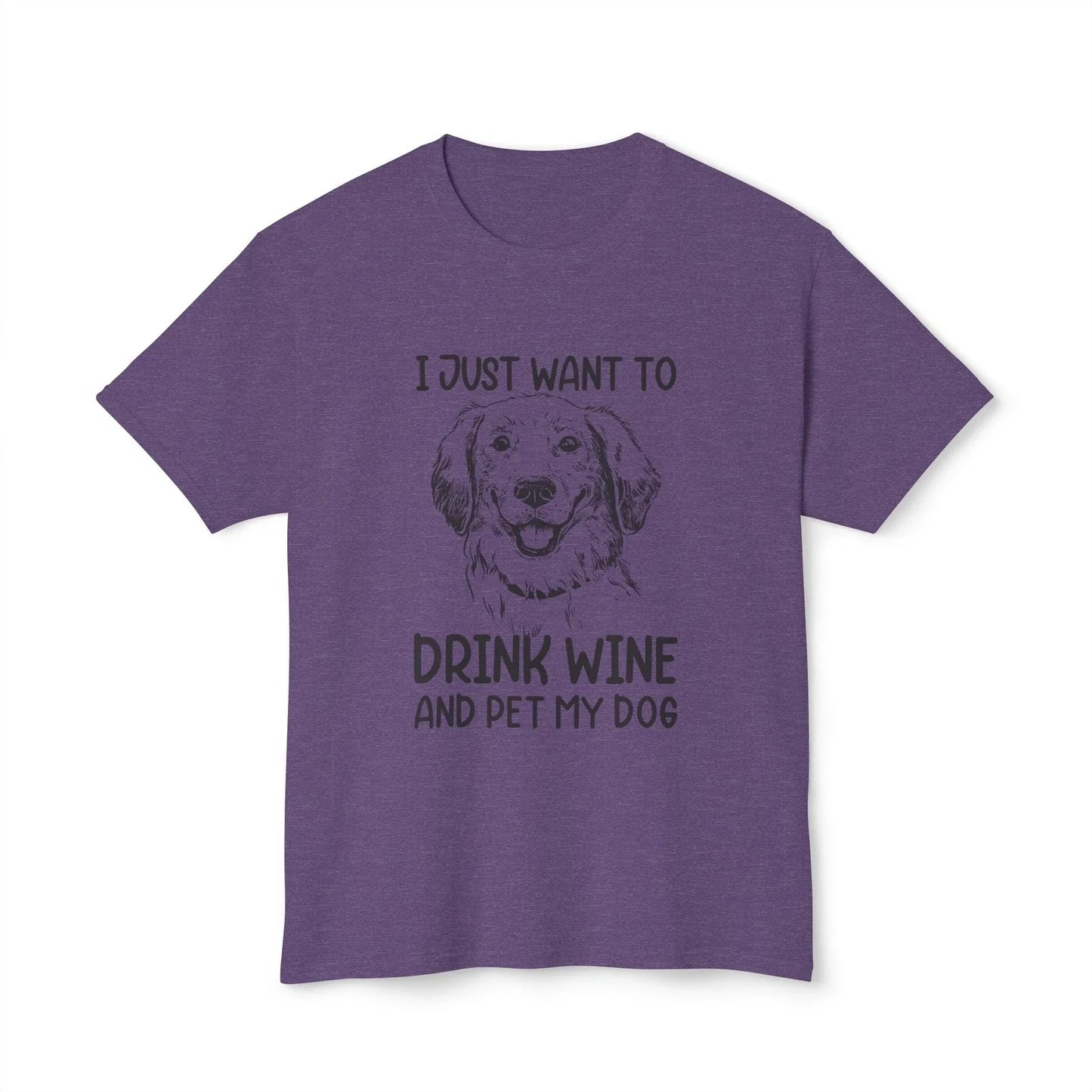 Wine and Dog Lover T-shirt Unisex T-shirt, Sweatshirt, Hoodie, Long Sleeve Tee - T-Shirt, Sweatshirt, Hoodie