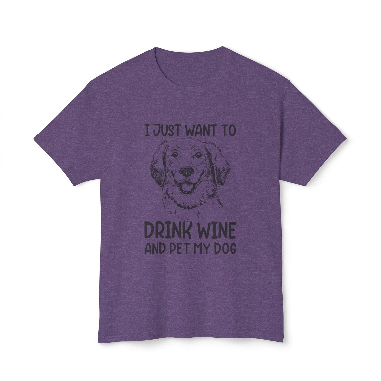 Wine and Dog Lover T-shirt Unisex T-shirt, Sweatshirt, Hoodie, Long Sleeve Tee - T-Shirt, Sweatshirt, Hoodie