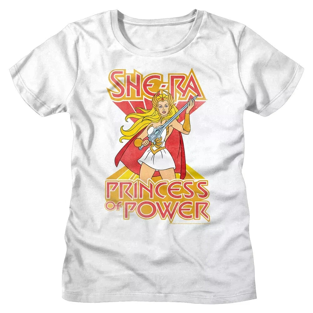 SHE-RA PRINCESS OF POWER T-SHIRT Retro Style MOTU He-Man 80's Cartoon NEW Unisex T-shirt, Sweatshirt, Hoodie, Long Sleeve Tee - T-Shirt, Sweatshirt, Hoodie