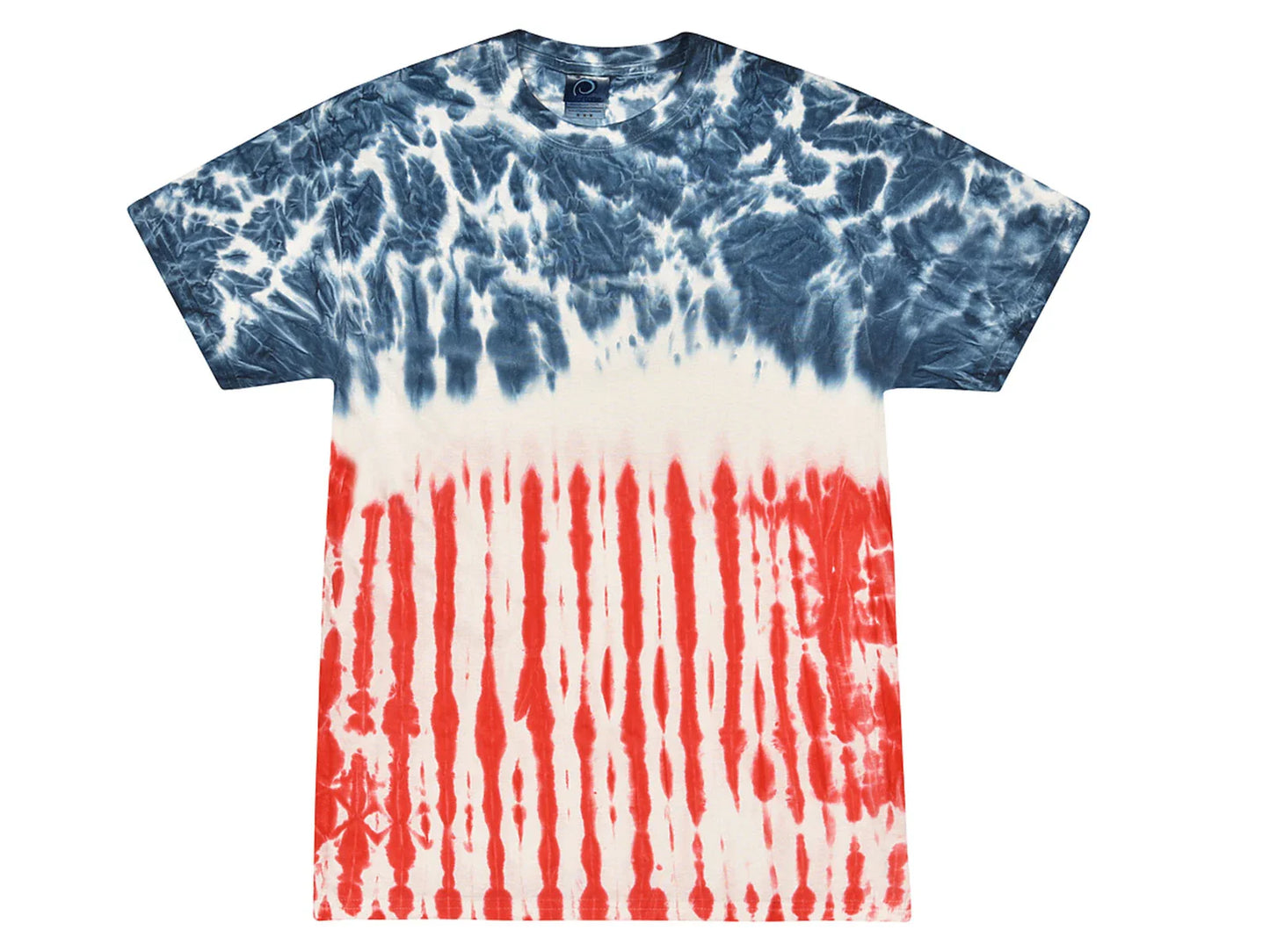 USA Flag Tie Dye T-Shirts Adult & Kids Sizes S to 5XL 100% Cotton Colortone Unisex T-shirt, Sweatshirt, Hoodie, Long Sleeve Tee - T-Shirt, Sweatshirt, Hoodie