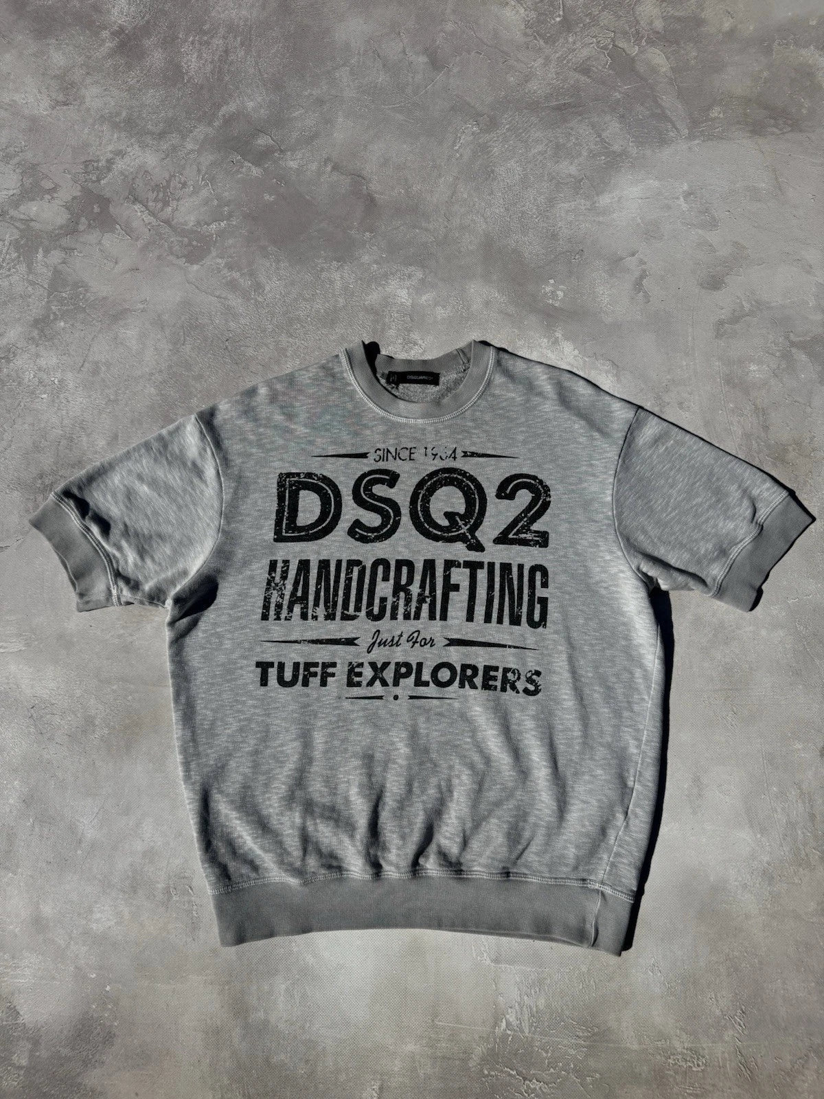 VTG Dsquared2 Handcrafted Print Logo Men's Tee Unisex T-shirt, Sweatshirt, Hoodie, Long Sleeve Tee - T-Shirt, Sweatshirt, Hoodie