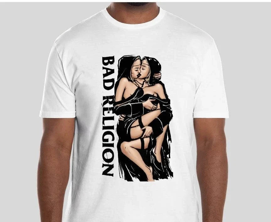 Bad Religion Punk rock band T shirt tee Nuns Unisex T-shirt, Sweatshirt, Hoodie, Long Sleeve Tee - T-Shirt, Sweatshirt, Hoodie