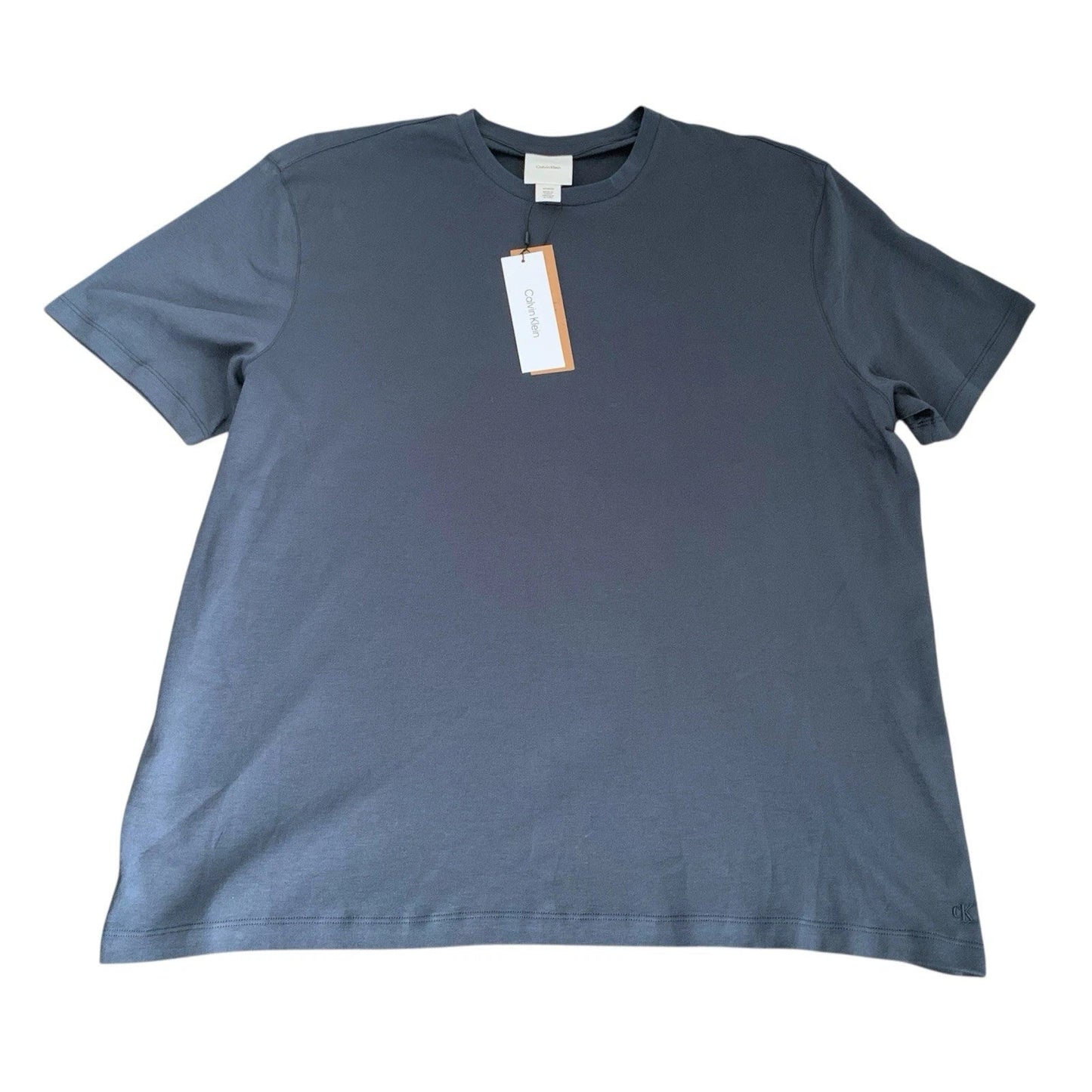 Calvin Klein Mens XL Short-Sleeve Supima Cotton Soft Interlock T-Shirt Ink Blue Unisex T-shirt, Sweatshirt, Hoodie, Long Sleeve Tee - T-Shirt, Sweatshirt, Hoodie
