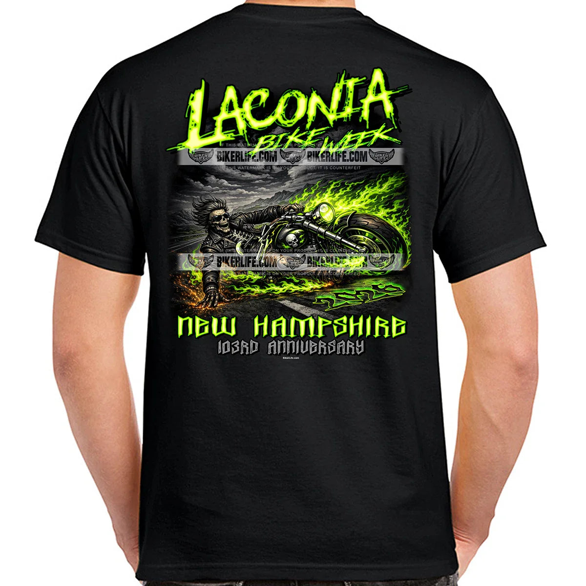 T-Shirt 2026 Laconia Motorcycle Week Skid Row No Harley Unisex T-shirt, Sweatshirt, Hoodie, Long Sleeve Tee - T-Shirt, Sweatshirt, Hoodie