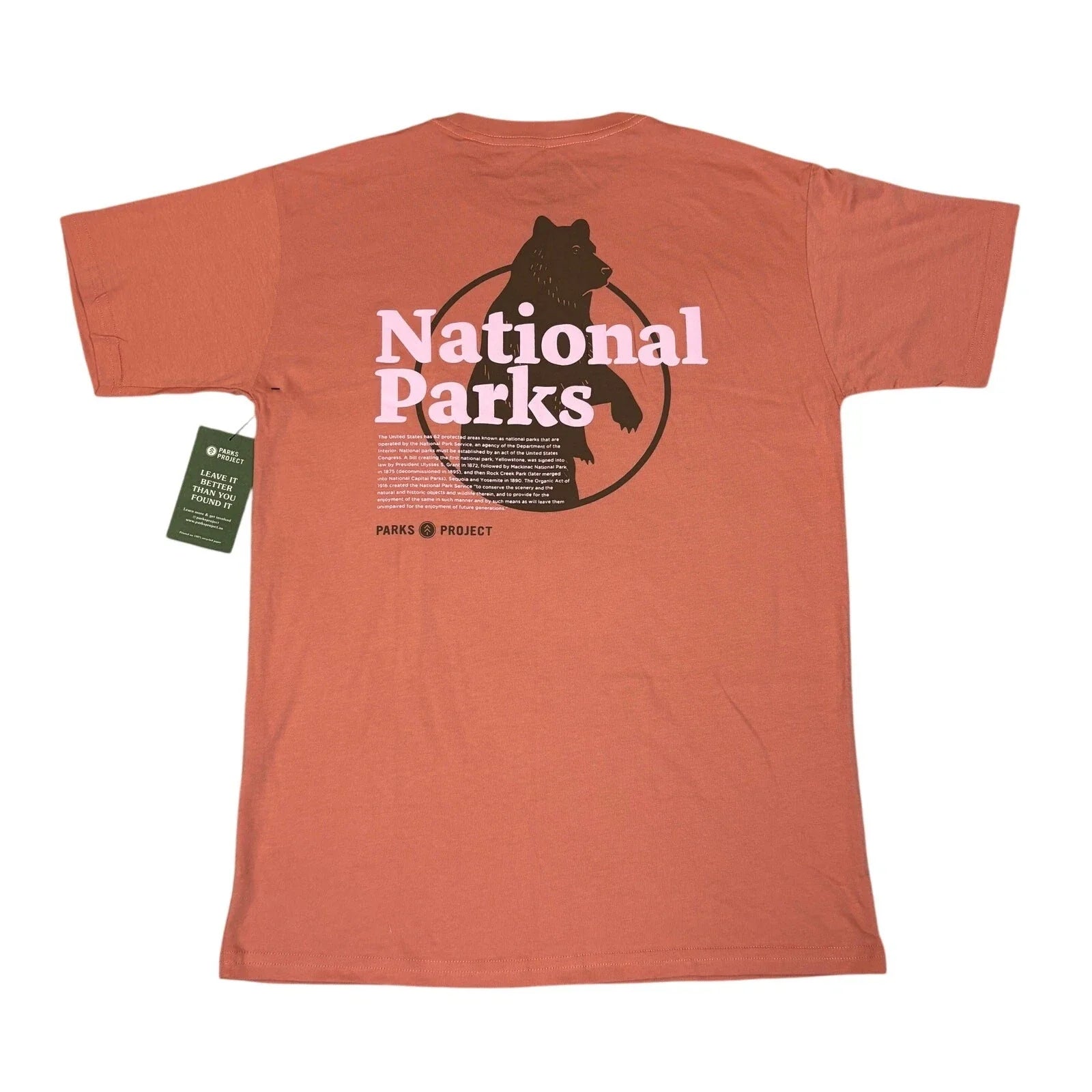 NWT Parks Project Our National Parks Puff Print Pocket T Shirt Men's XL Unisex T-shirt, Sweatshirt, Hoodie, Long Sleeve Tee - T-Shirt, Sweatshirt, Hoodie