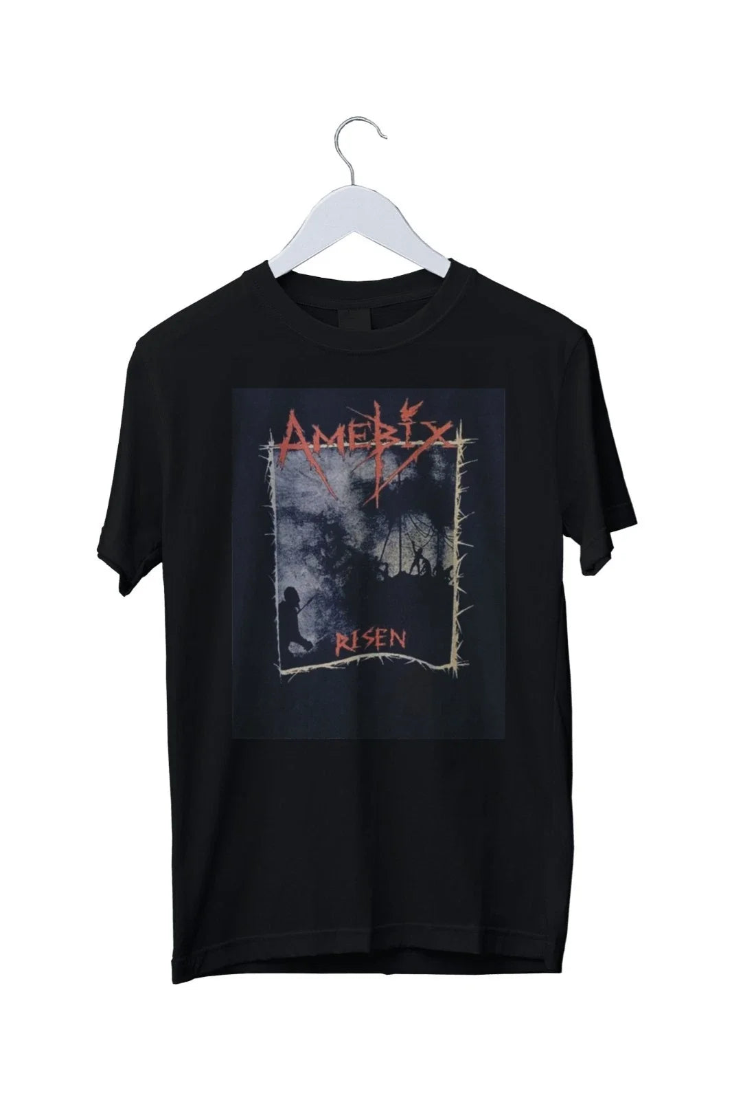 Amebix Band Risen Final Tour Graphic Print T-Shirt Mens S M L XL 2 3 4 XL Unisex T-shirt, Sweatshirt, Hoodie, Long Sleeve Tee - T-Shirt, Sweatshirt, Hoodie