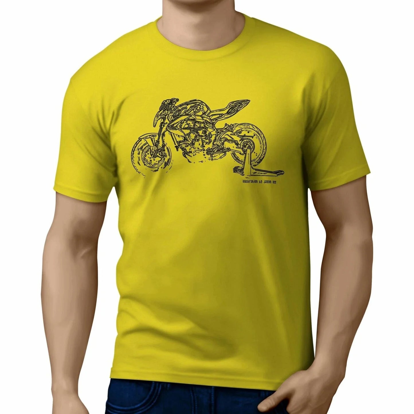 JL Illustration For A MV Agusta Brutale 800RR 2017 Motorbike Fan T-shirt Unisex T-shirt, Sweatshirt, Hoodie, Long Sleeve Tee - T-Shirt, Sweatshirt, Hoodie
