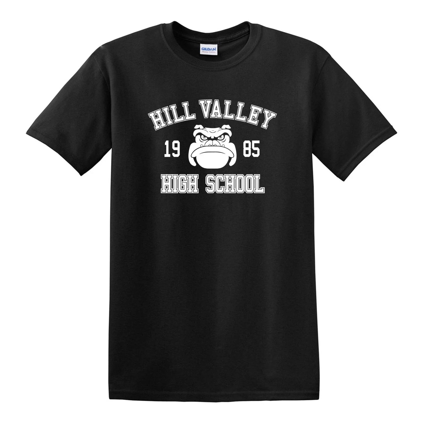 Hill Valley HighT-SHIRT - Back To The Future 80's movie Unisex T-shirt, Sweatshirt, Hoodie, Long Sleeve Tee - T-Shirt, Sweatshirt, Hoodie