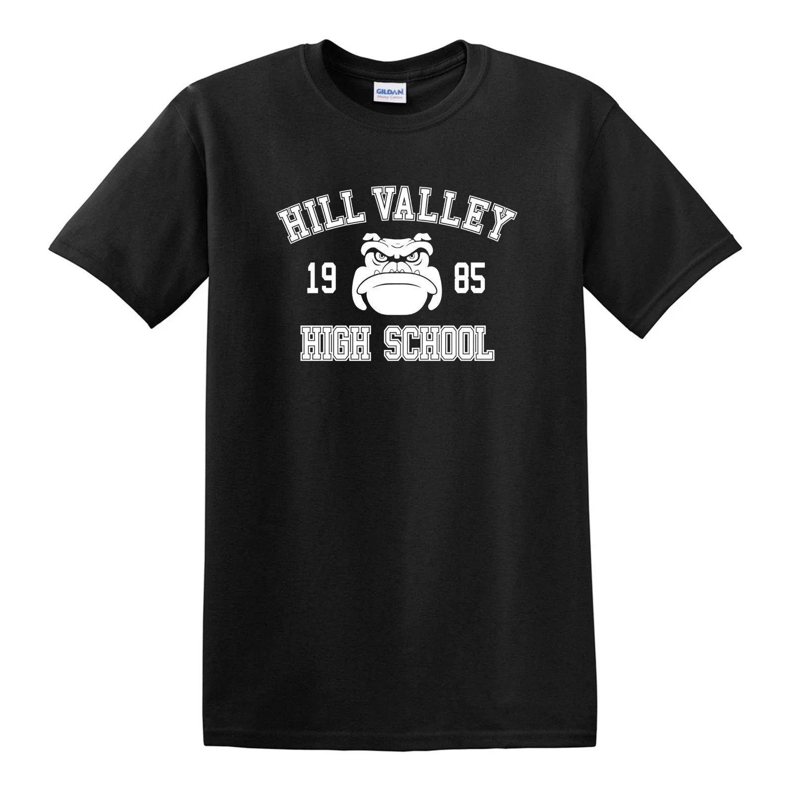 Hill Valley HighT-SHIRT - Back To The Future 80's movie Unisex T-shirt, Sweatshirt, Hoodie, Long Sleeve Tee - T-Shirt, Sweatshirt, Hoodie