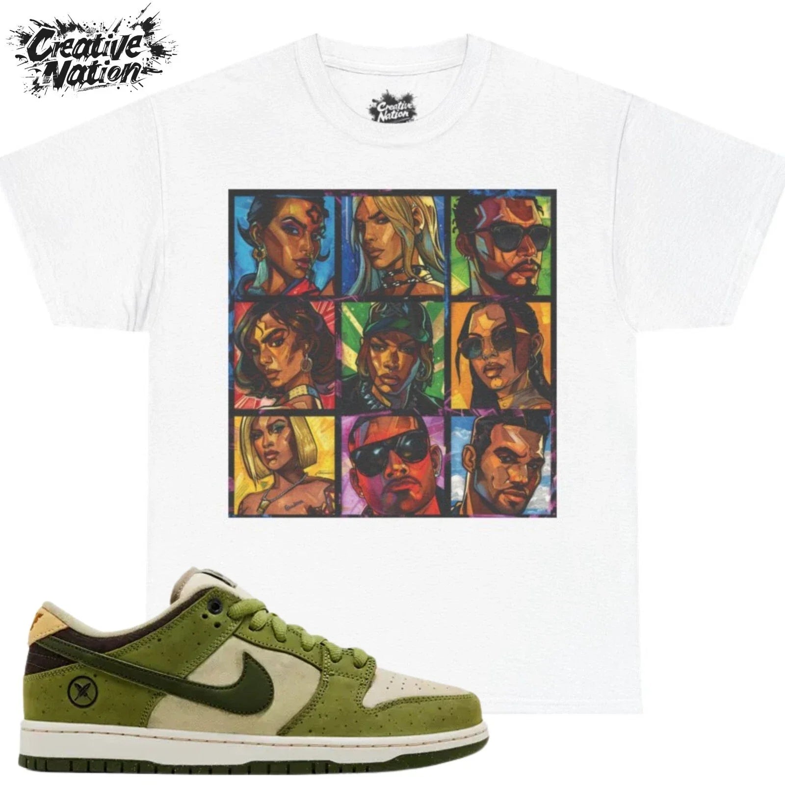 Shirt To Match SB Dunk Low Matcha Unisex Tee Cool Shirt Unisex T-shirt, Sweatshirt, Hoodie, Long Sleeve Tee - T-Shirt, Sweatshirt, Hoodie