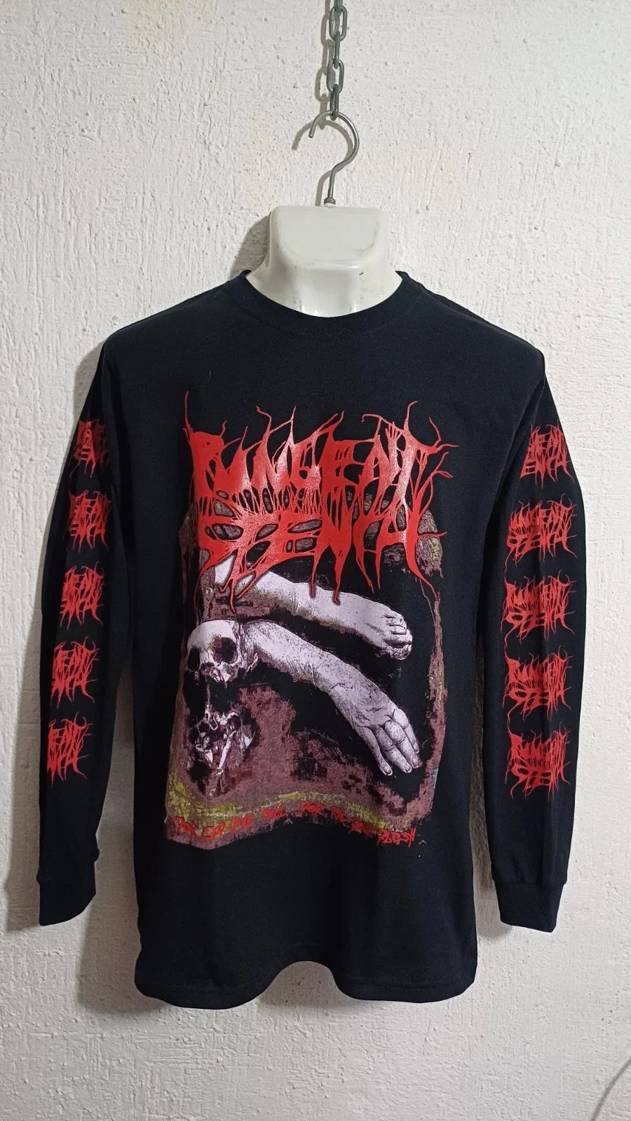 Pungent Stench for god soul long sleeve shirt death metal carcass repulsion Unisex T-shirt, Sweatshirt, Hoodie, Long Sleeve Tee - T-Shirt, Sweatshirt, Hoodie