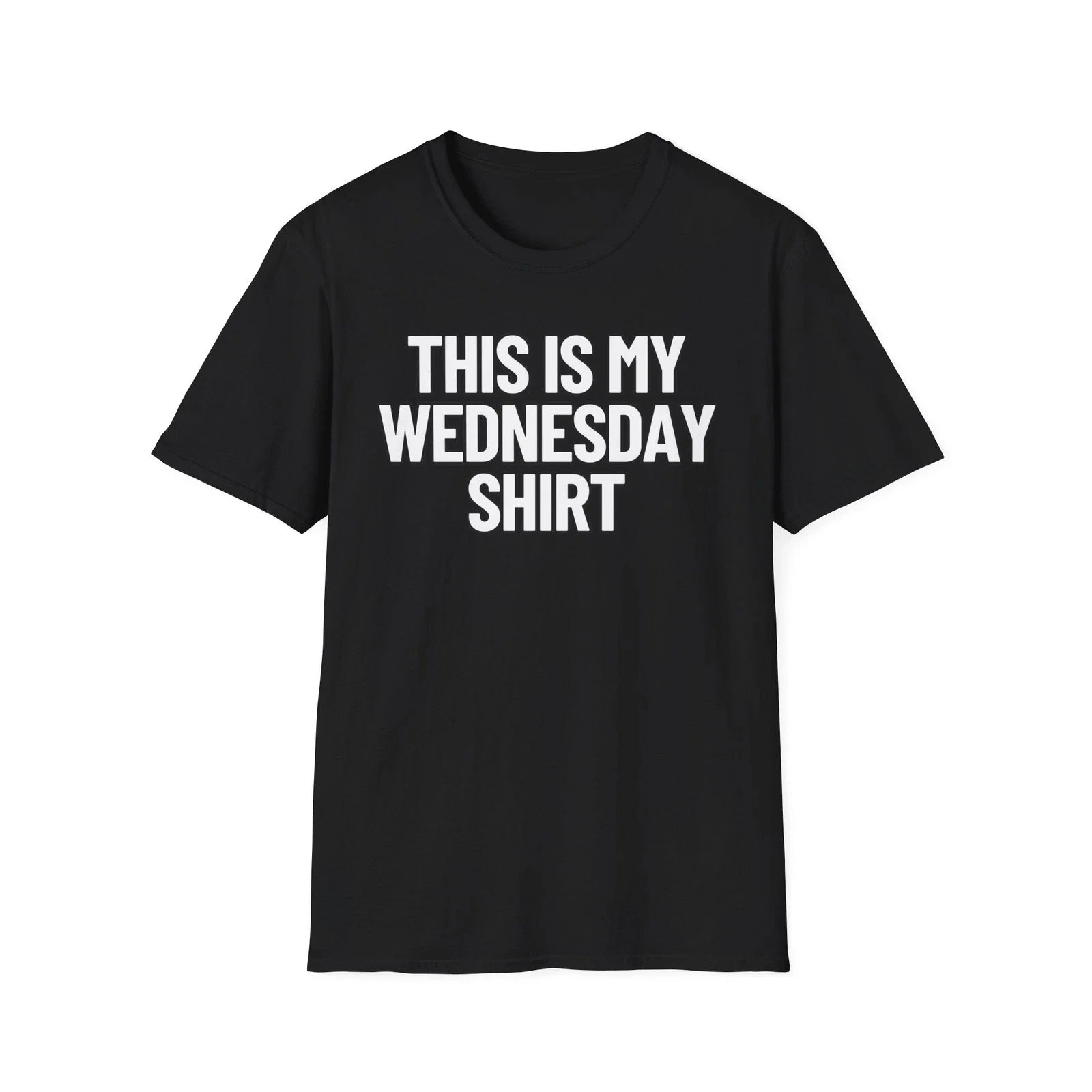 This Is My Wednesday Shirt | Adult Shirt | Unisex Softstyle T-Shirt Unisex T-shirt, Sweatshirt, Hoodie, Long Sleeve Tee - T-Shirt, Sweatshirt, Hoodie