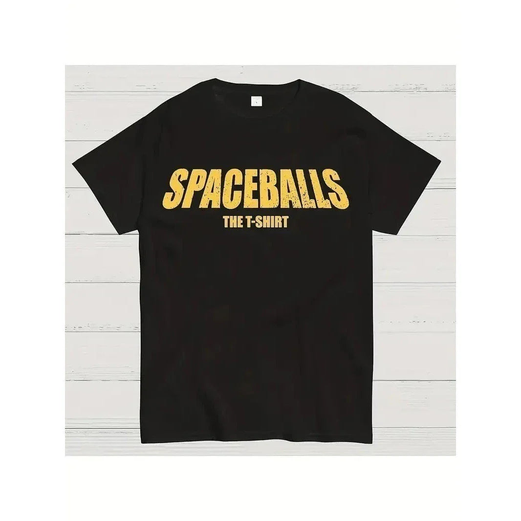Spaceballs The T Shirt Black Basic Crew Neck Men's 2XL New Retro 90 Free Decal Unisex T-shirt, Sweatshirt, Hoodie, Long Sleeve Tee - T-Shirt, Sweatshirt, Hoodie
