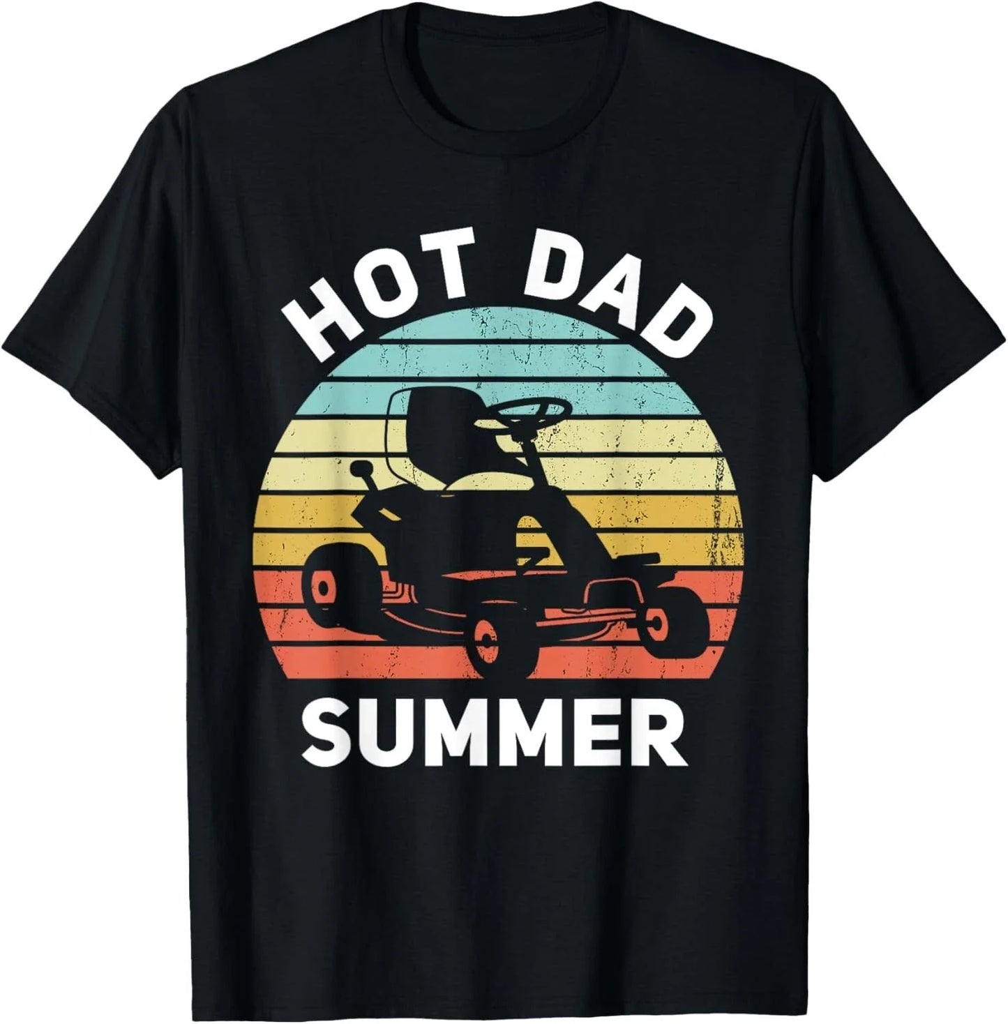 Hot Dad Summer Funny Lawn Care Dad Zero Turn Mower Gift Unisex T-Shirt Unisex T-shirt, Sweatshirt, Hoodie, Long Sleeve Tee - T-Shirt, Sweatshirt, Hoodie