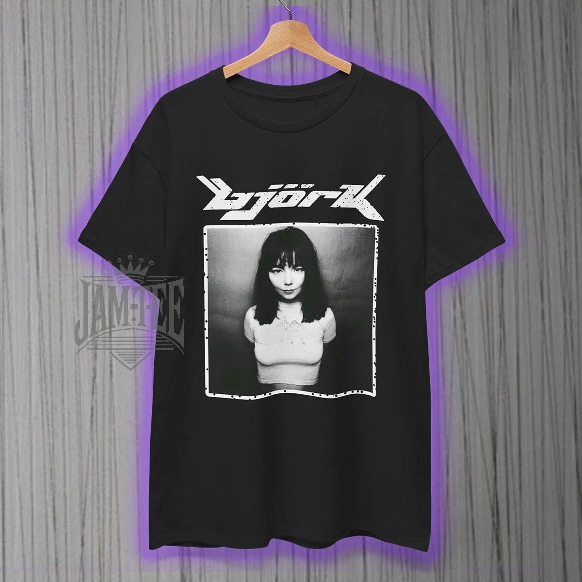 Bjork Shirt, Vintage Unisex Bjork Logo Tee Unisex T-shirt, Sweatshirt, Hoodie, Long Sleeve Tee - T-Shirt, Sweatshirt, Hoodie