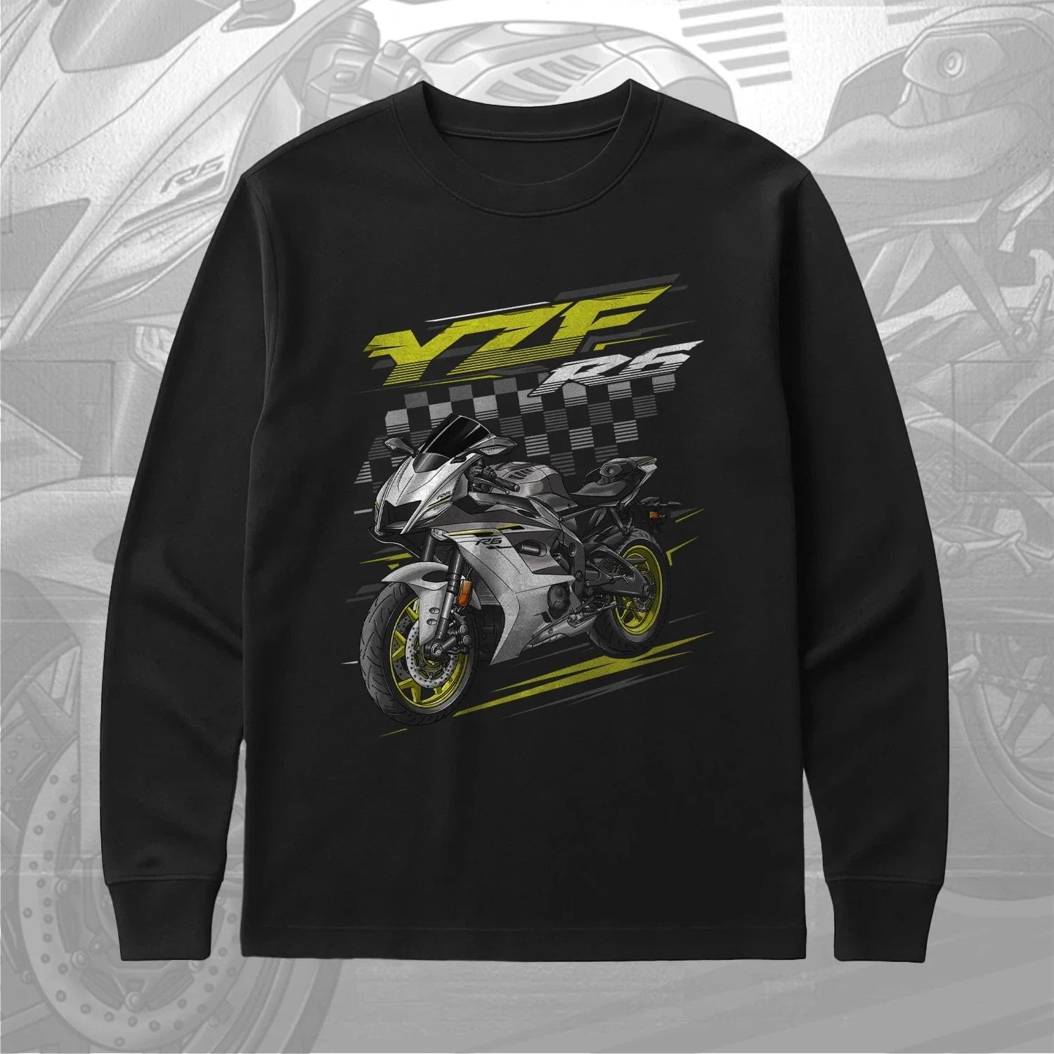 For Yamaha YZF-R6 2017-2020 fans - Long Sleeve T-shirt Unisex T-shirt, Sweatshirt, Hoodie, Long Sleeve Tee - T-Shirt, Sweatshirt, Hoodie