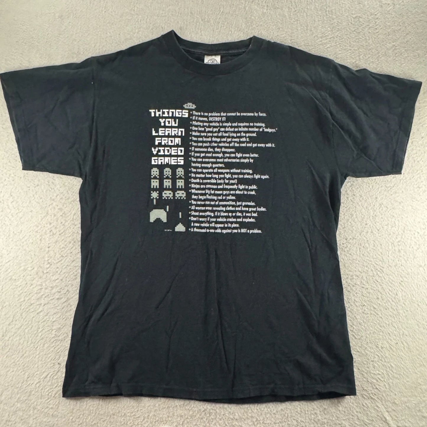 Delta Pro Weight Video Game Humor T-Shirt Mens L Black  8-Bit Tee Gamer Y2K Unisex T-shirt, Sweatshirt, Hoodie, Long Sleeve Tee - T-Shirt, Sweatshirt, Hoodie