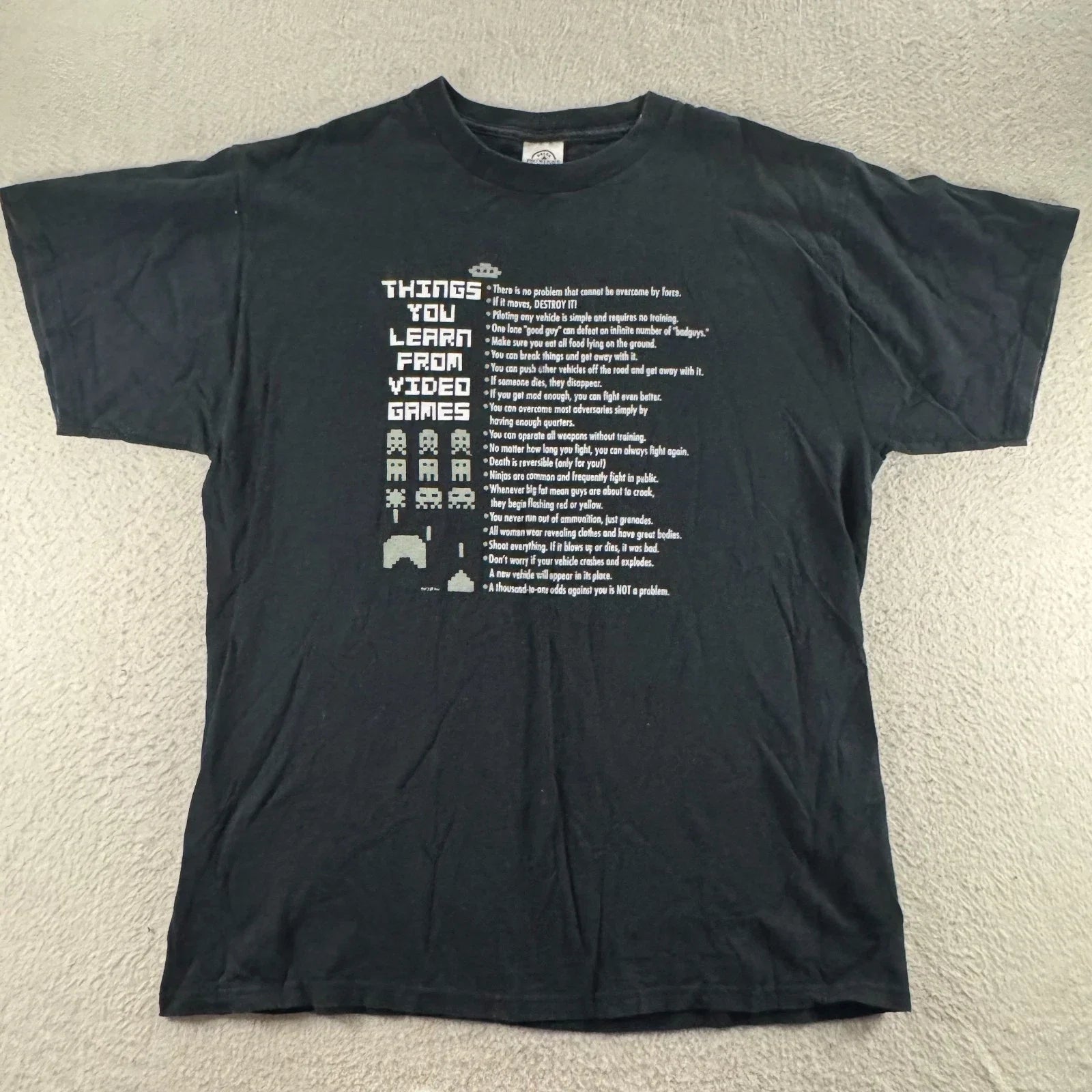 Delta Pro Weight Video Game Humor T-Shirt Mens L Black  8-Bit Tee Gamer Y2K Unisex T-shirt, Sweatshirt, Hoodie, Long Sleeve Tee - T-Shirt, Sweatshirt, Hoodie