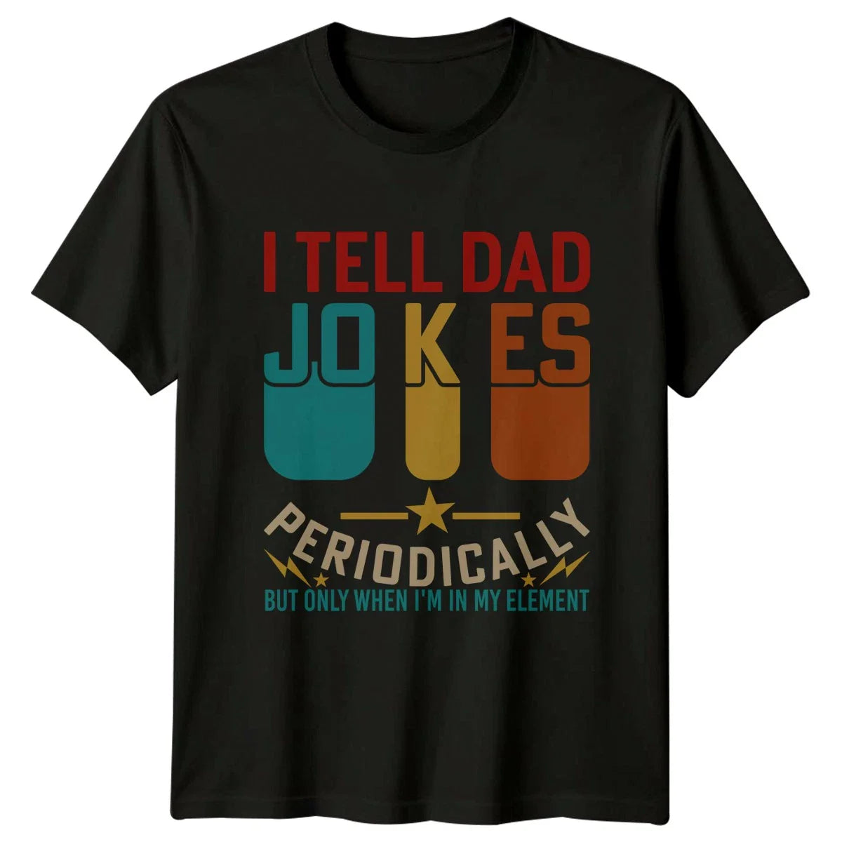 I Tell Dad Jokes Periodically Mens T-Shirt Chemistry Pun Dad Humor Fathers Day Unisex T-shirt, Sweatshirt, Hoodie, Long Sleeve Tee - T-Shirt, Sweatshirt, Hoodie