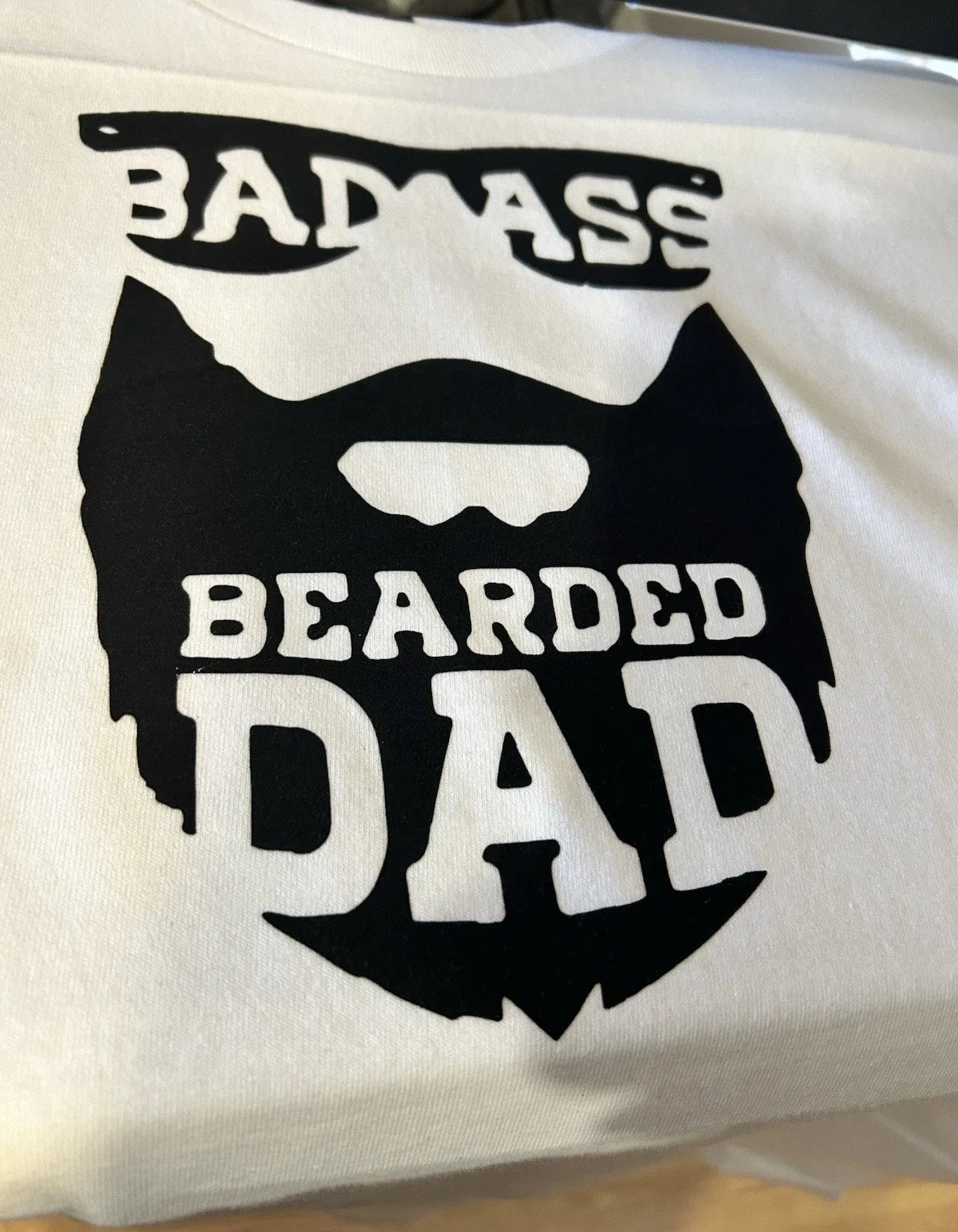 Badass Bearded Dad T Shirt  Classic Sarcastic Quotes Tee Fathers Day Gift Funny Unisex T-shirt, Sweatshirt, Hoodie, Long Sleeve Tee - T-Shirt, Sweatshirt, Hoodie