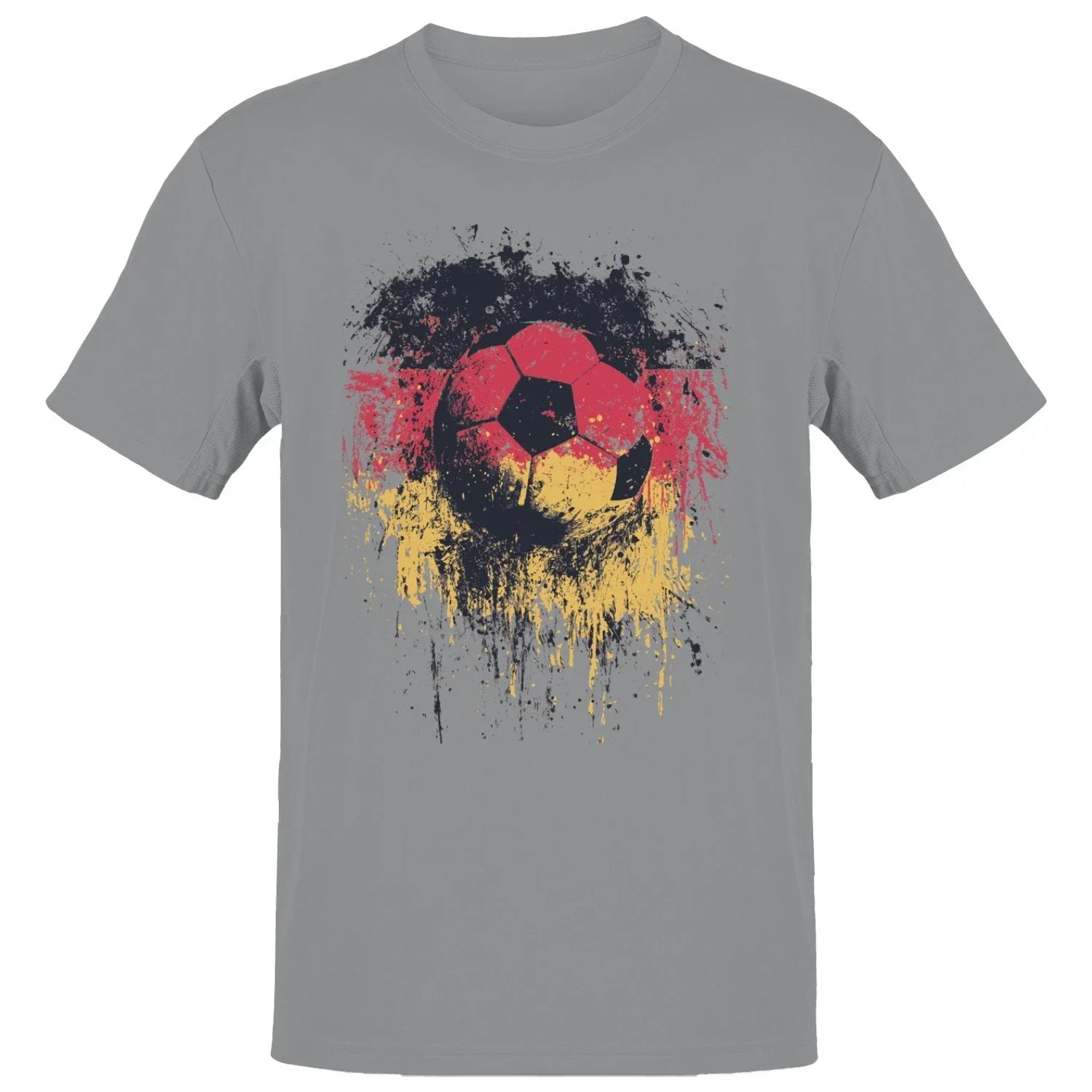 Germany Soccer Splatter Men's T-shirt Unisex T-shirt, Sweatshirt, Hoodie, Long Sleeve Tee - T-Shirt, Sweatshirt, Hoodie