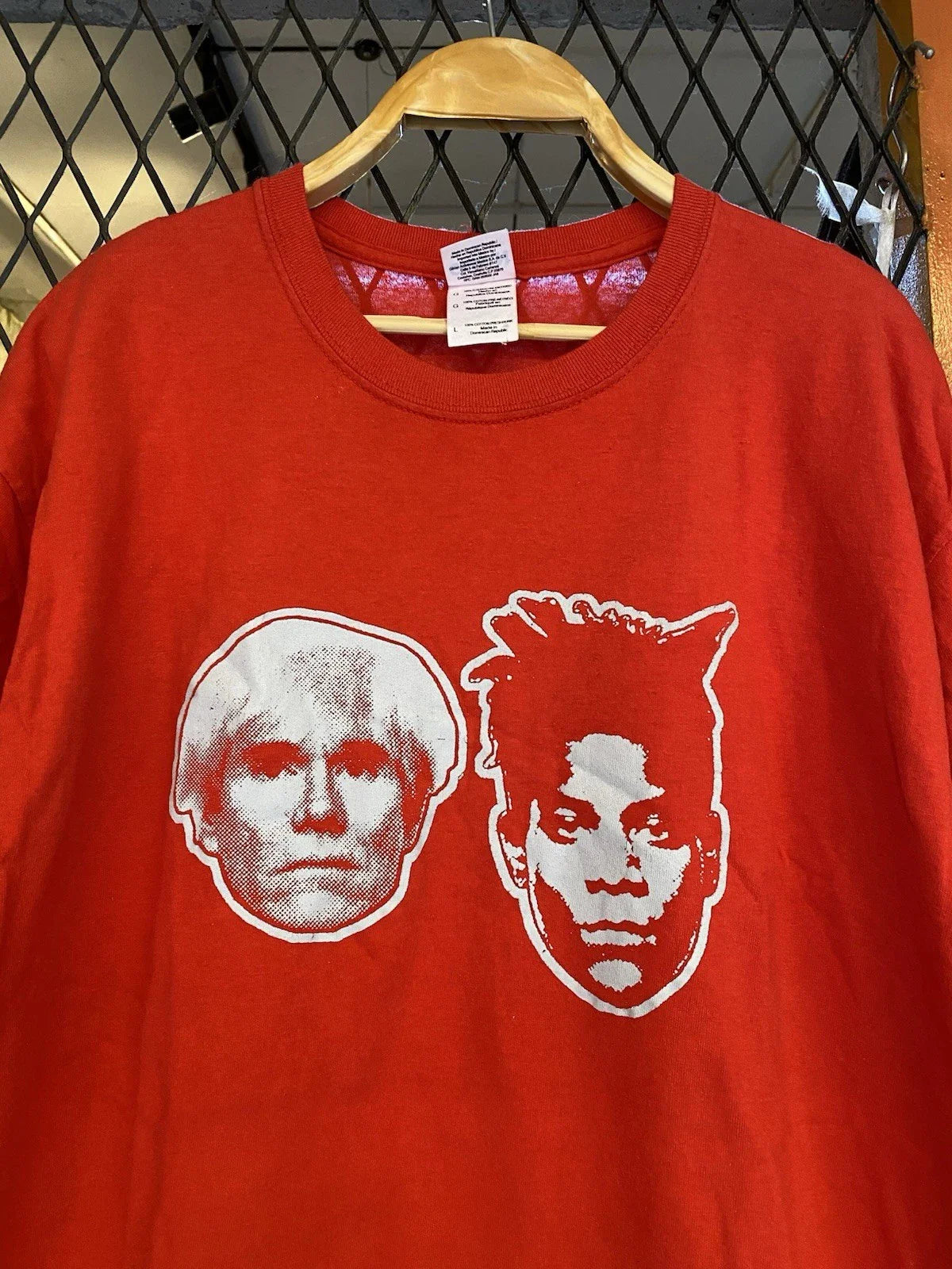 Rare Andy Warhol And Jean Michel Basquiat Graphic T shirt Art / Pop Art Unisex T-shirt, Sweatshirt, Hoodie, Long Sleeve Tee - T-Shirt, Sweatshirt, Hoodie