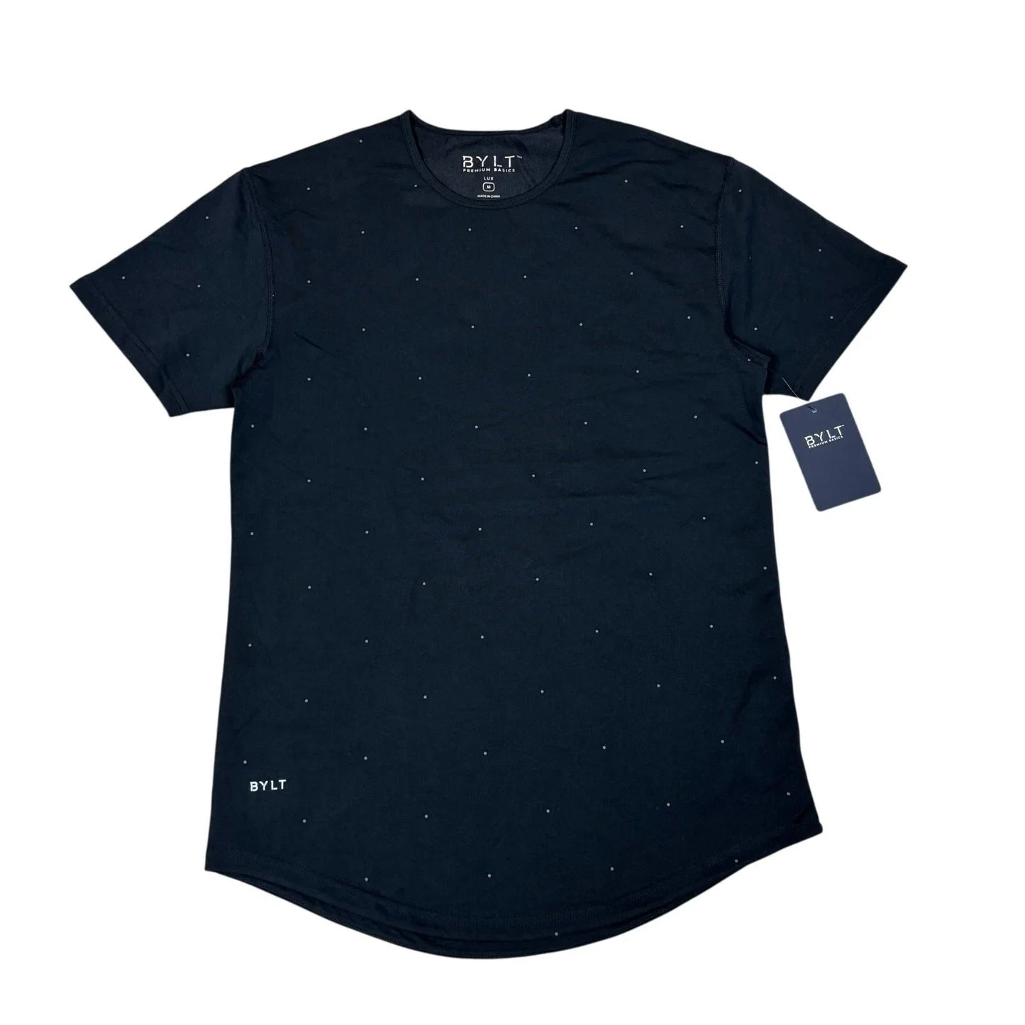 NWT Bylt Premium Basics Drop Cut Lux Polka Dot Shirt Men's Medium Unisex T-shirt, Sweatshirt, Hoodie, Long Sleeve Tee - T-Shirt, Sweatshirt, Hoodie