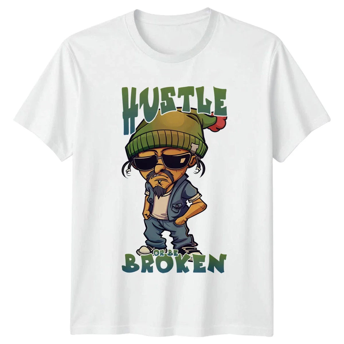 Hustle Or Be Broken Unisex T-Shirt Motivational Birthday Gift For Him Unisex T-shirt, Sweatshirt, Hoodie, Long Sleeve Tee - T-Shirt, Sweatshirt, Hoodie