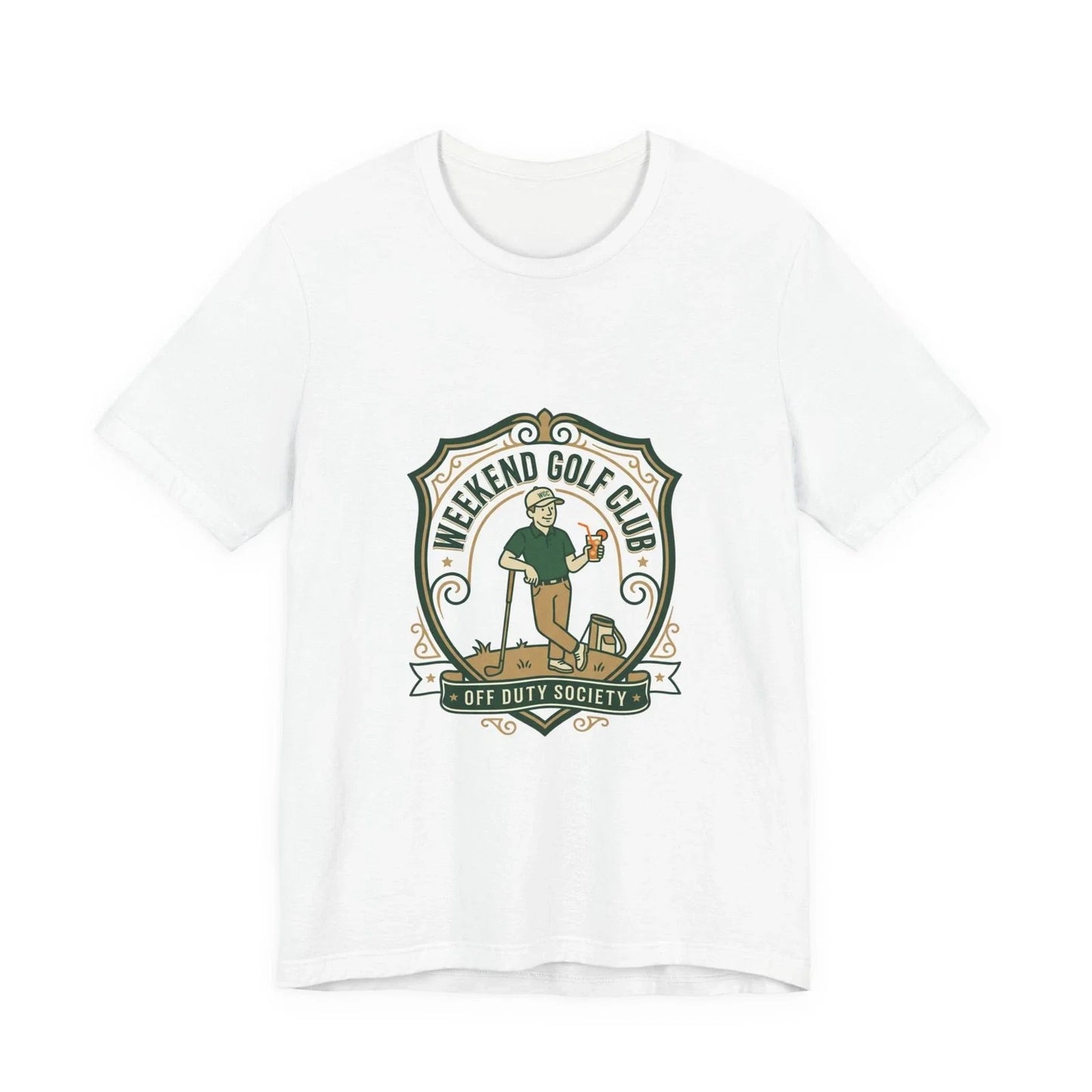 Weekend Golf Club Tee | golf aesthetic, weekend golfer, country-club core Unisex T-shirt, Sweatshirt, Hoodie, Long Sleeve Tee - T-Shirt, Sweatshirt, Hoodie