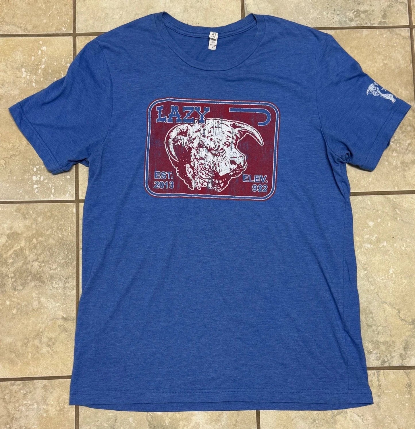 Lazy J Ranchwear T-Shirt Men's Size XL Blue Unisex T-shirt, Sweatshirt, Hoodie, Long Sleeve Tee - T-Shirt, Sweatshirt, Hoodie