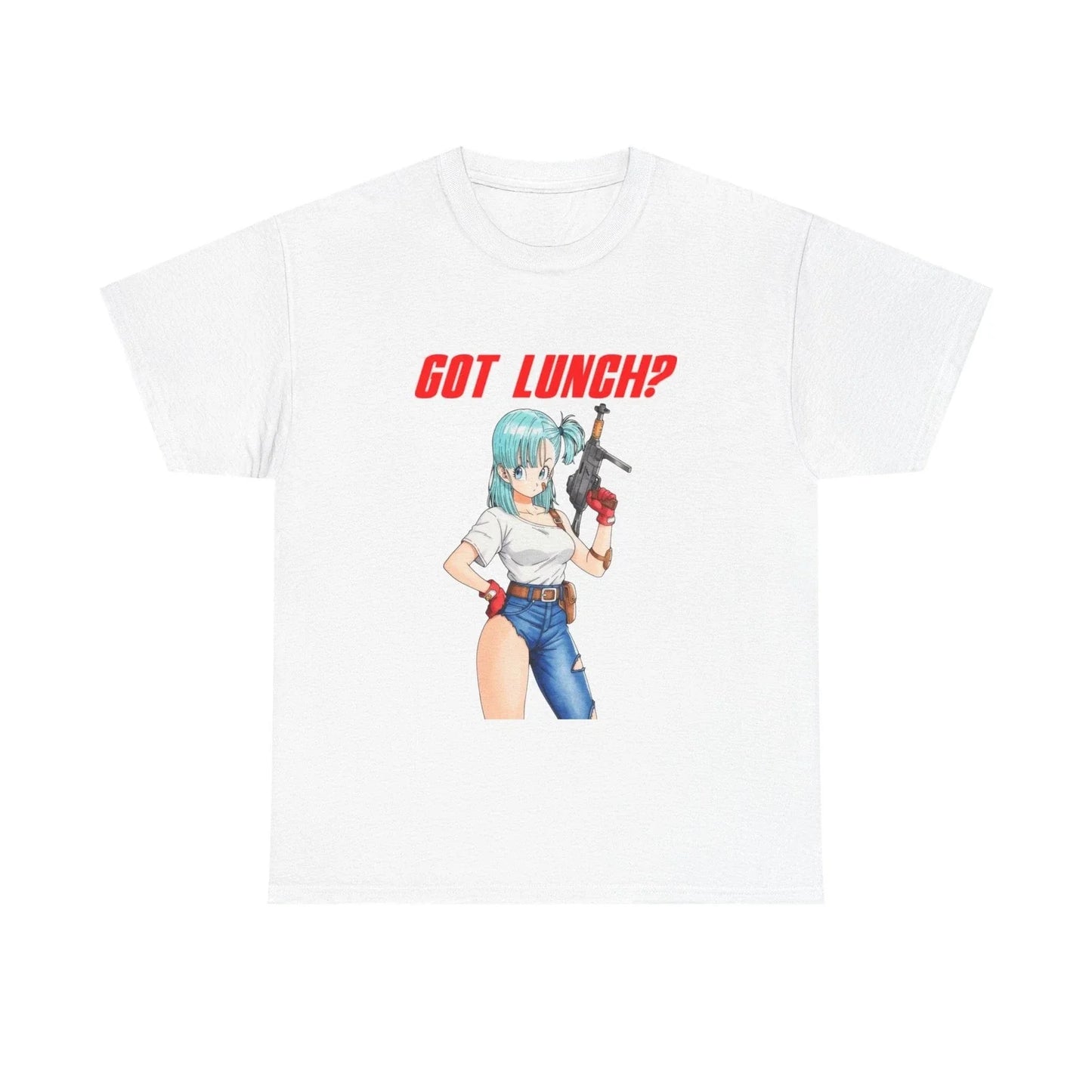 Bulma-Lunch Cosplay Tee, Unisex Heavy Cotton Tee Graphic Tee, Custom Anime Shirt Unisex T-shirt, Sweatshirt, Hoodie, Long Sleeve Tee - T-Shirt, Sweatshirt, Hoodie