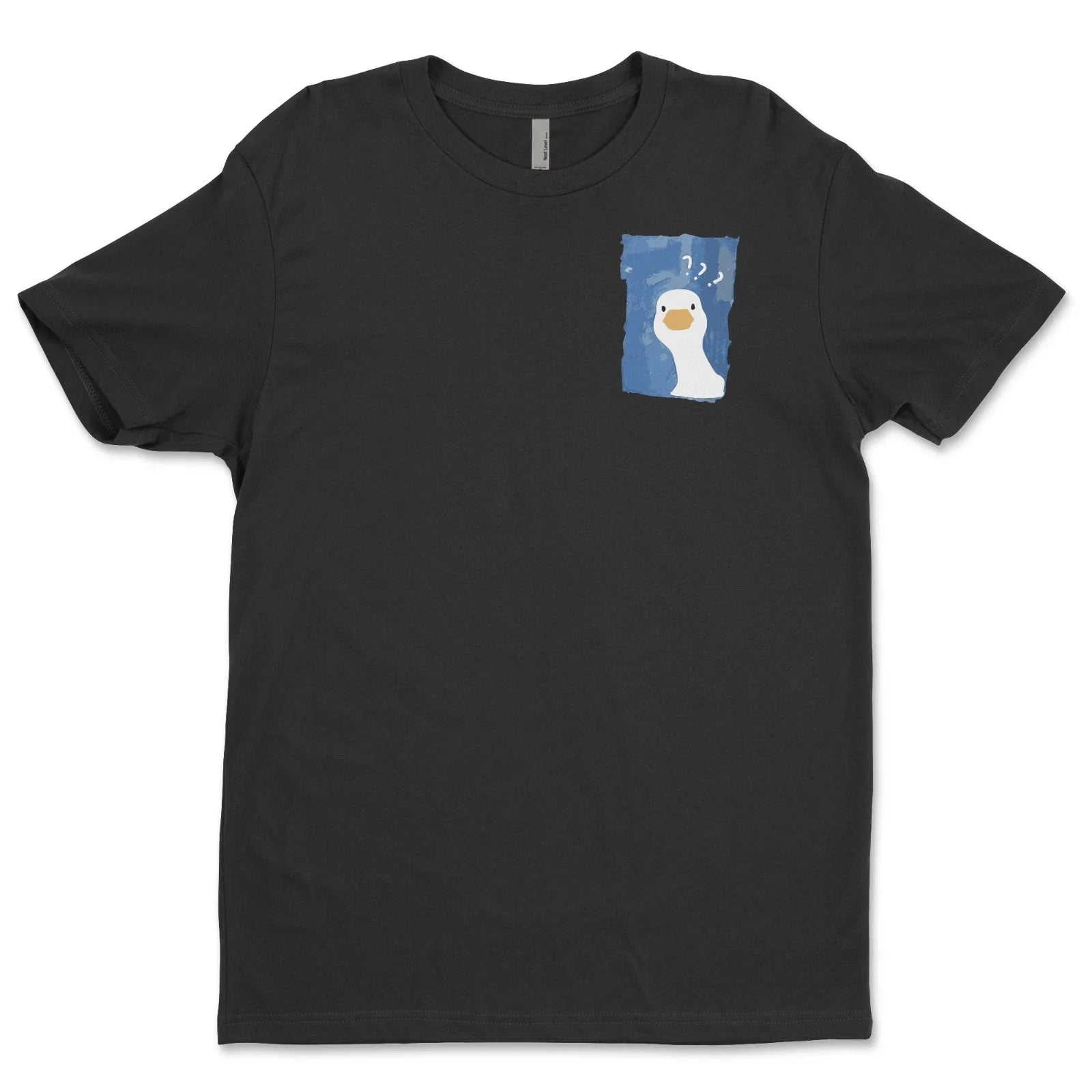 DTF Confused Duck/ Custom Unisex Soft Style T-Shirts, Next Level- Cotton Unisex T-shirt, Sweatshirt, Hoodie, Long Sleeve Tee - T-Shirt, Sweatshirt, Hoodie